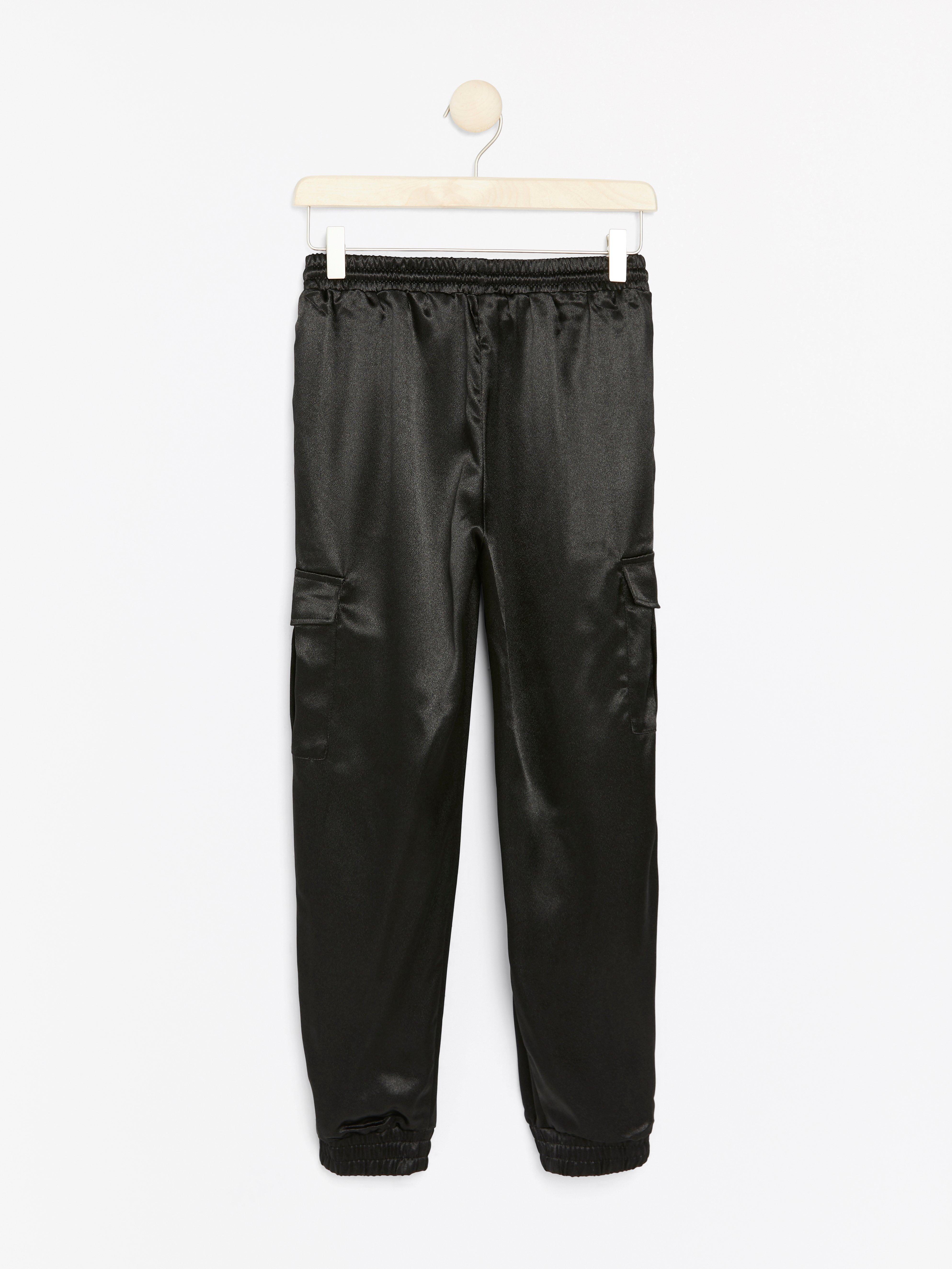 Cargo Trousers - Kids Wear - Black