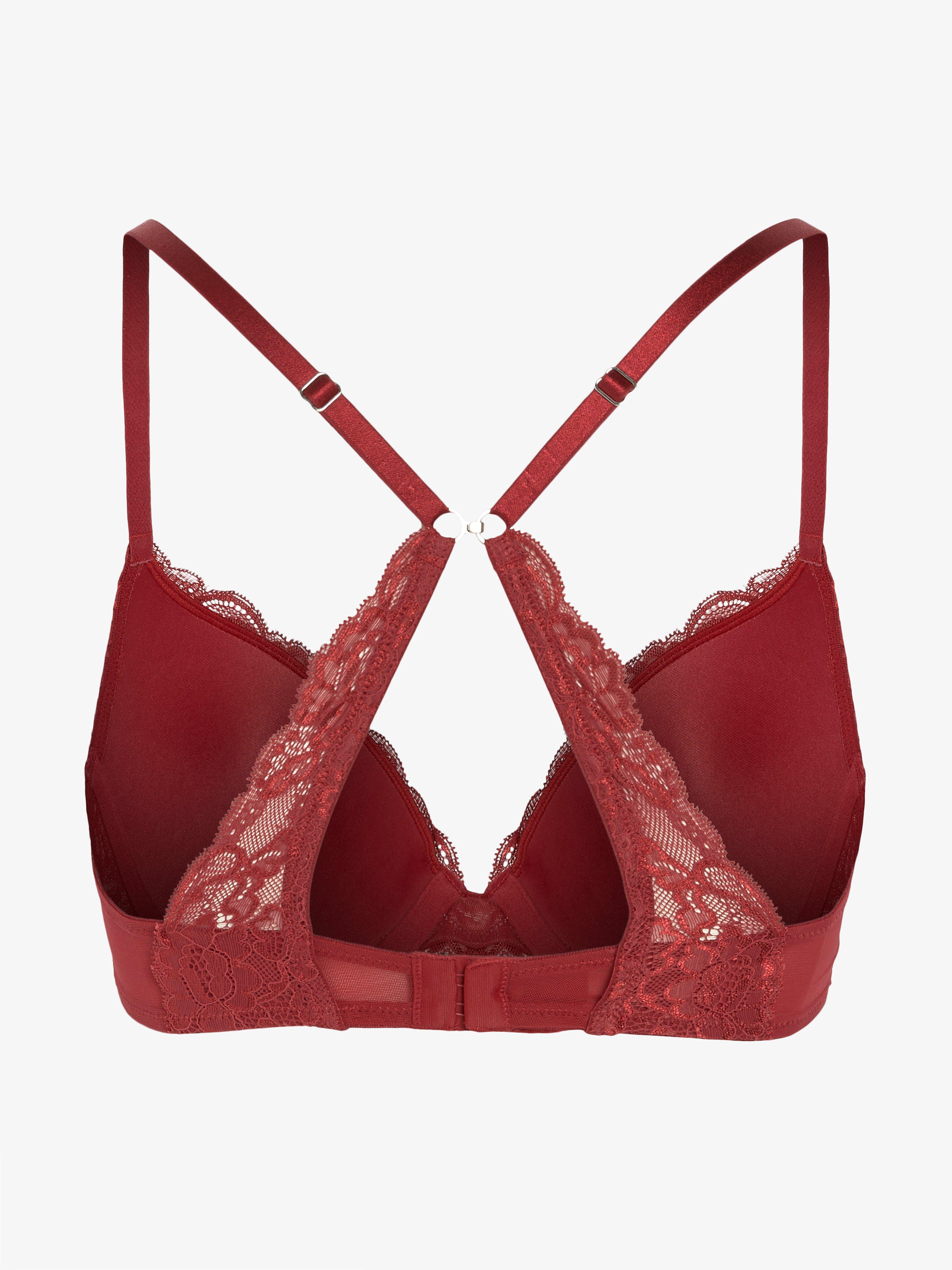 Malva Push up Bra - Lingerie - Red