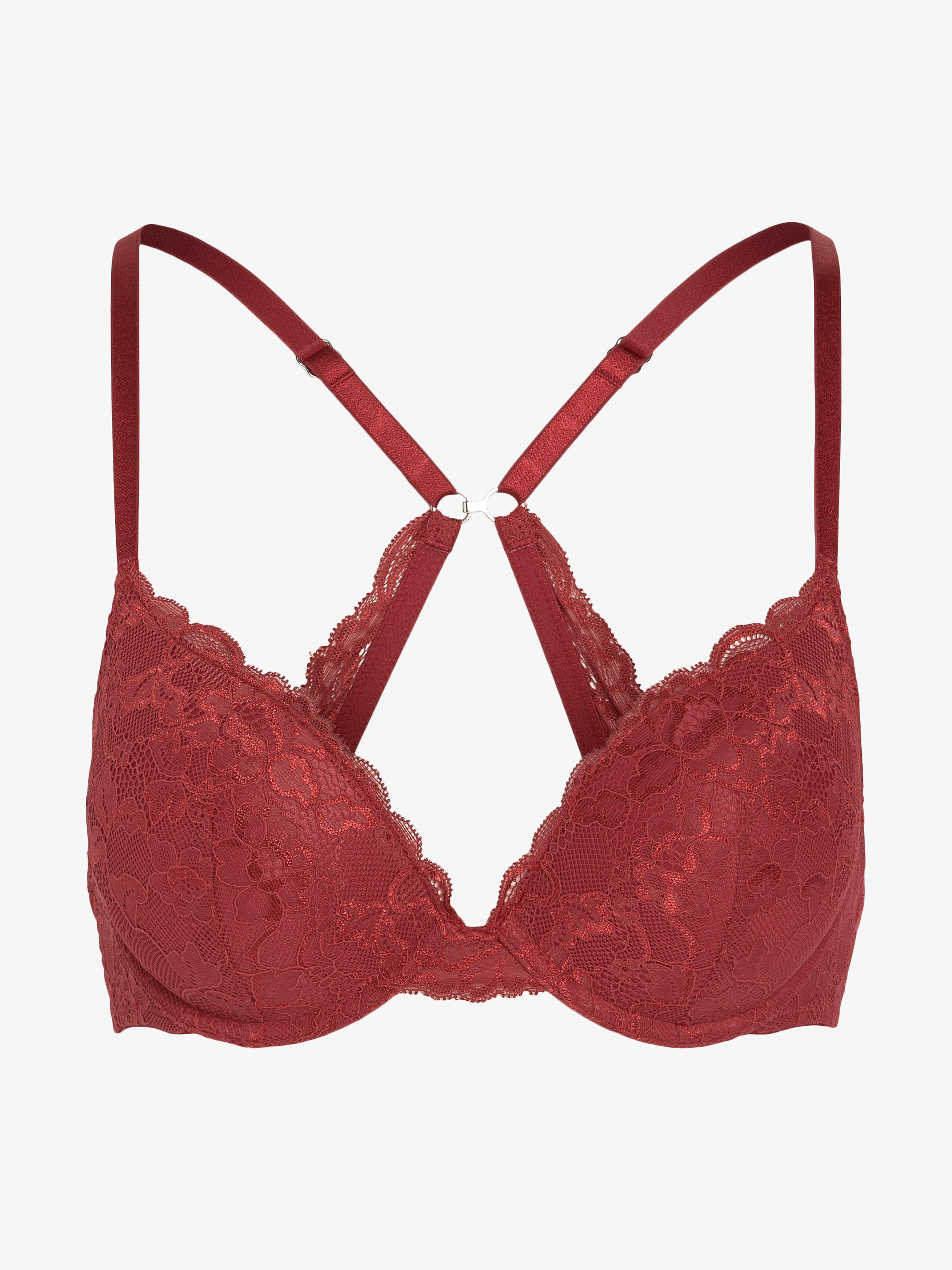 Malva Push up Bra - Lingerie - Red