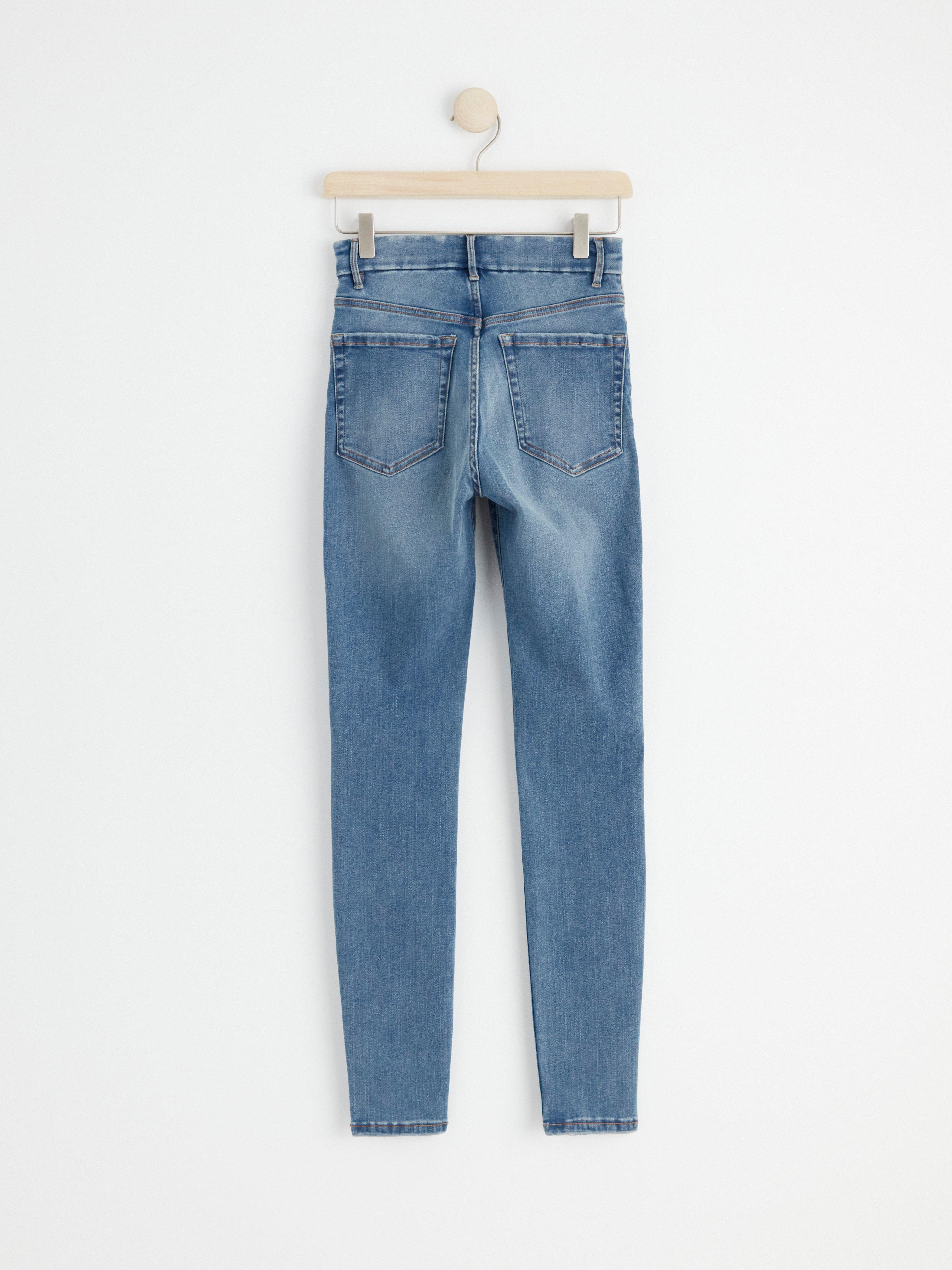 super stretch jeans high waist