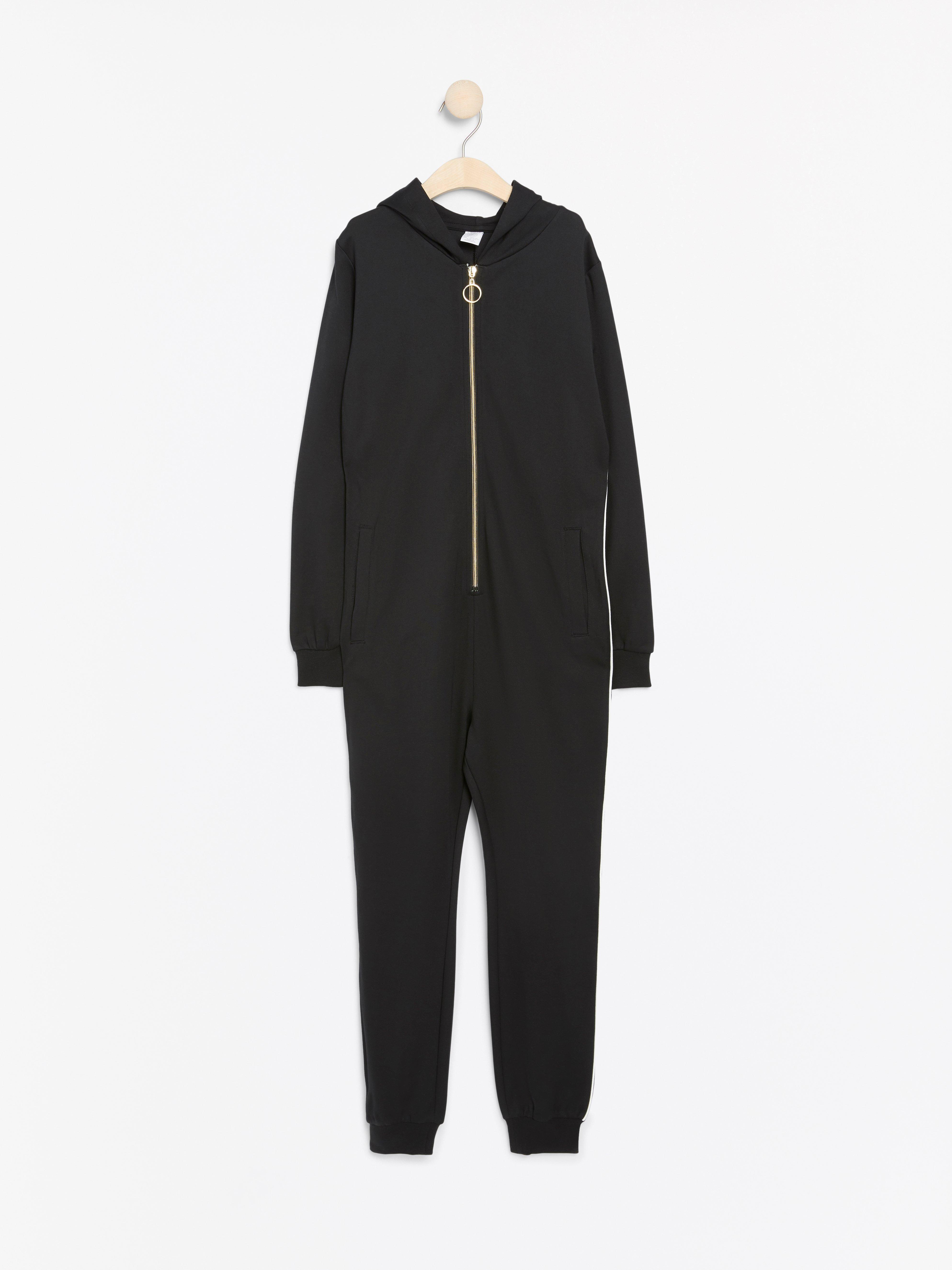 Onesie - Barn - Svart