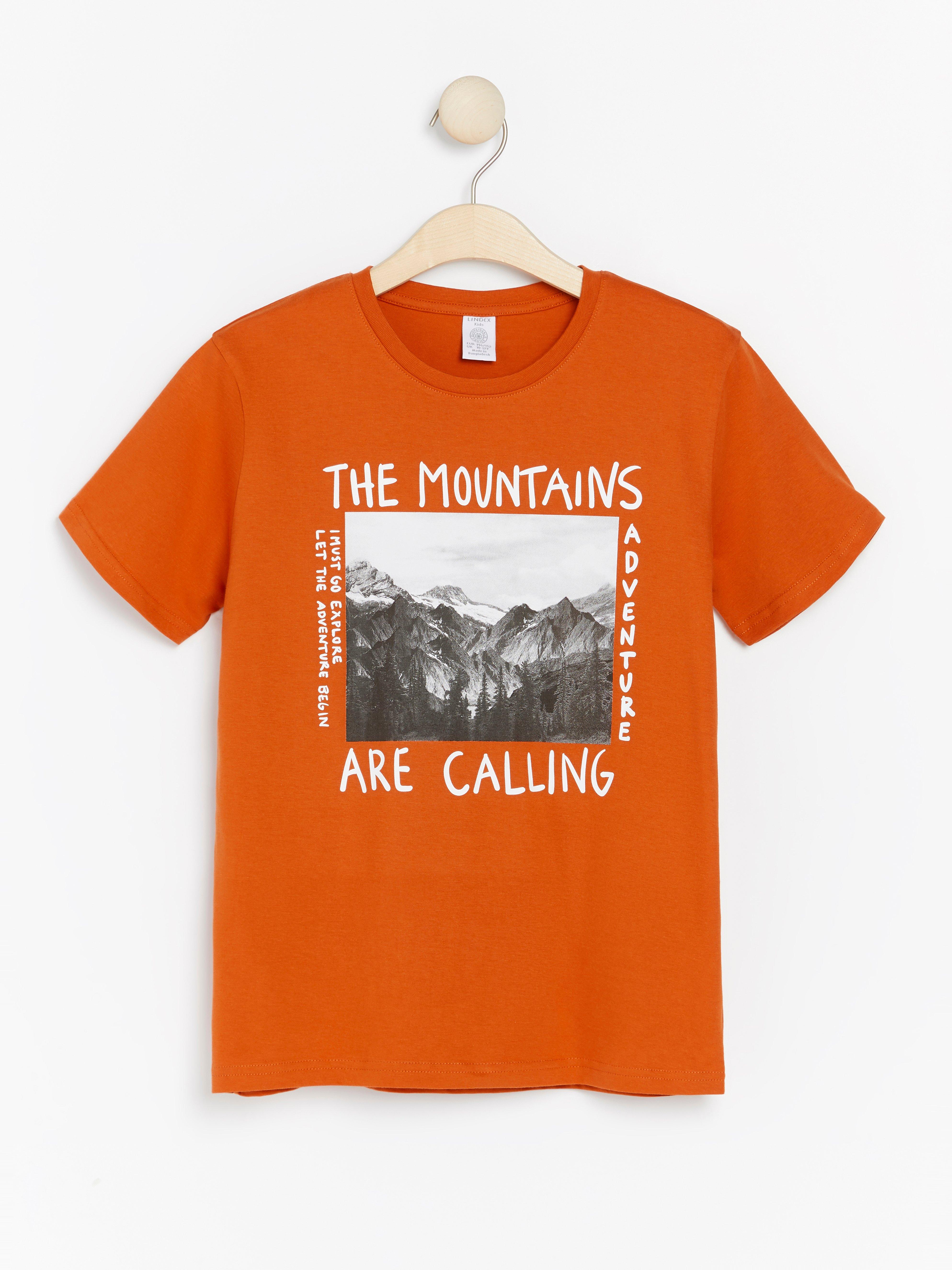 T-shirt - Barn - Orange