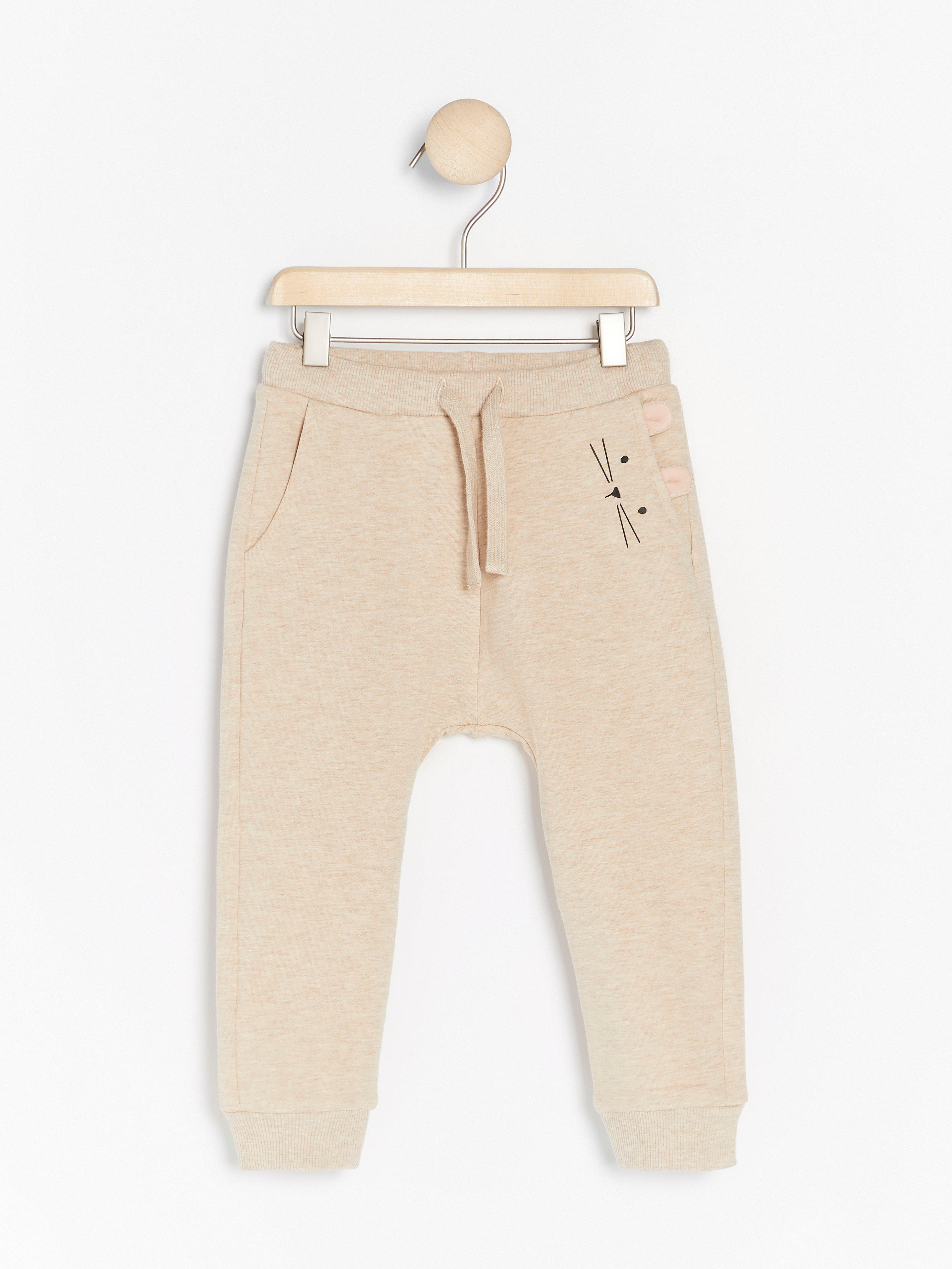 Collegehousut - Lapset - Beige