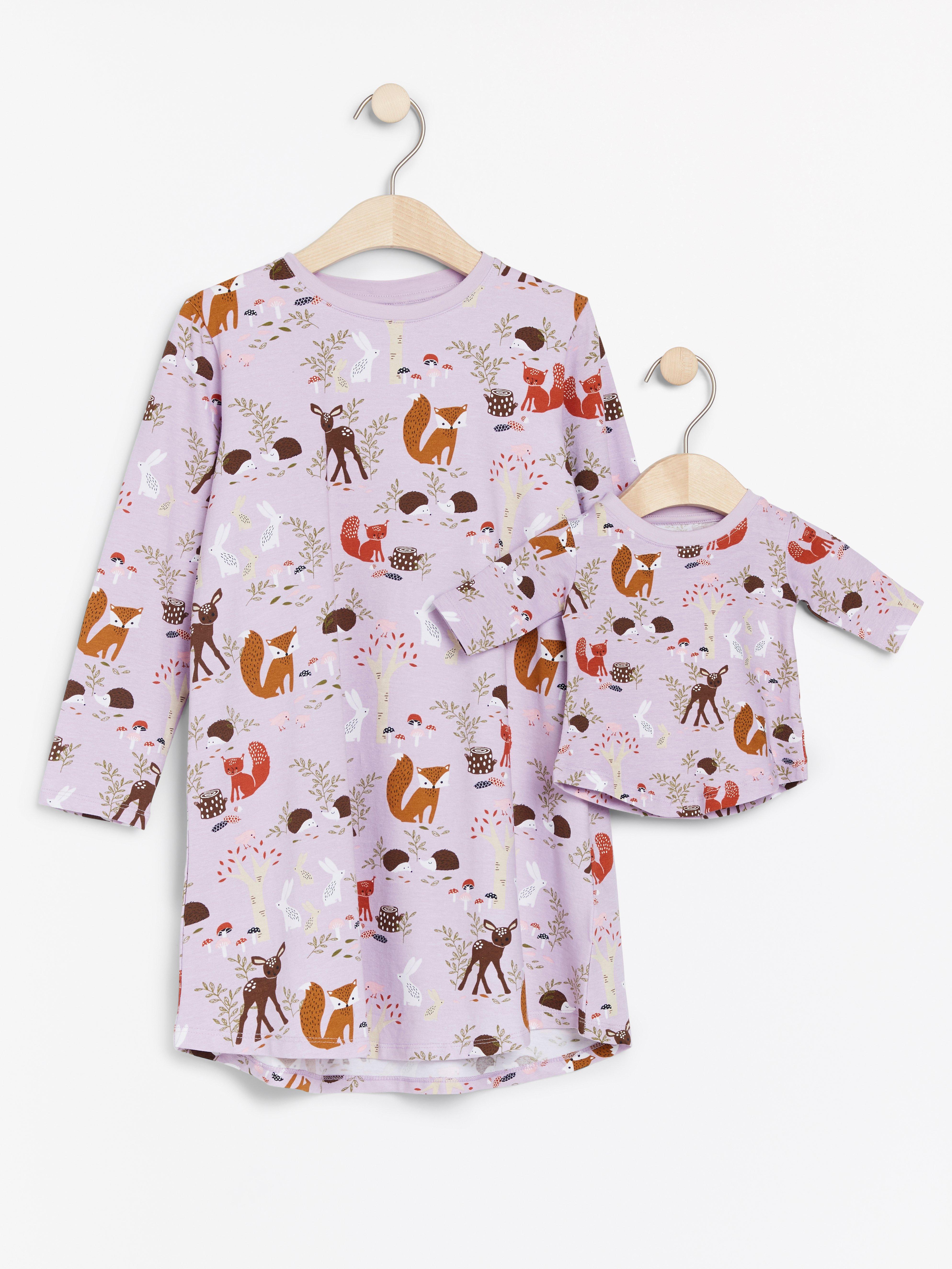 Night Dress - Kids Wear - Lilac