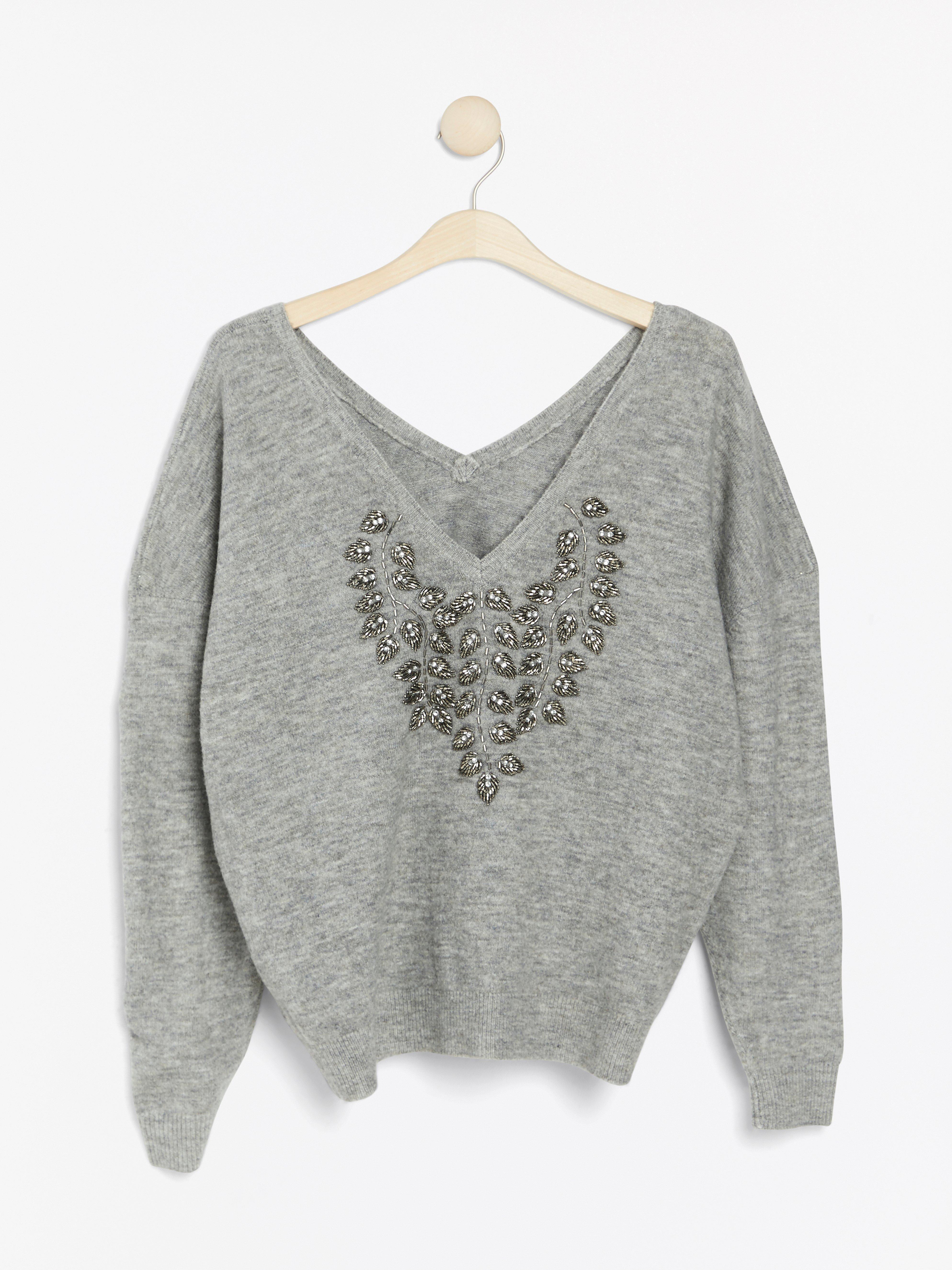 Sweater - Womens Wear - Grey