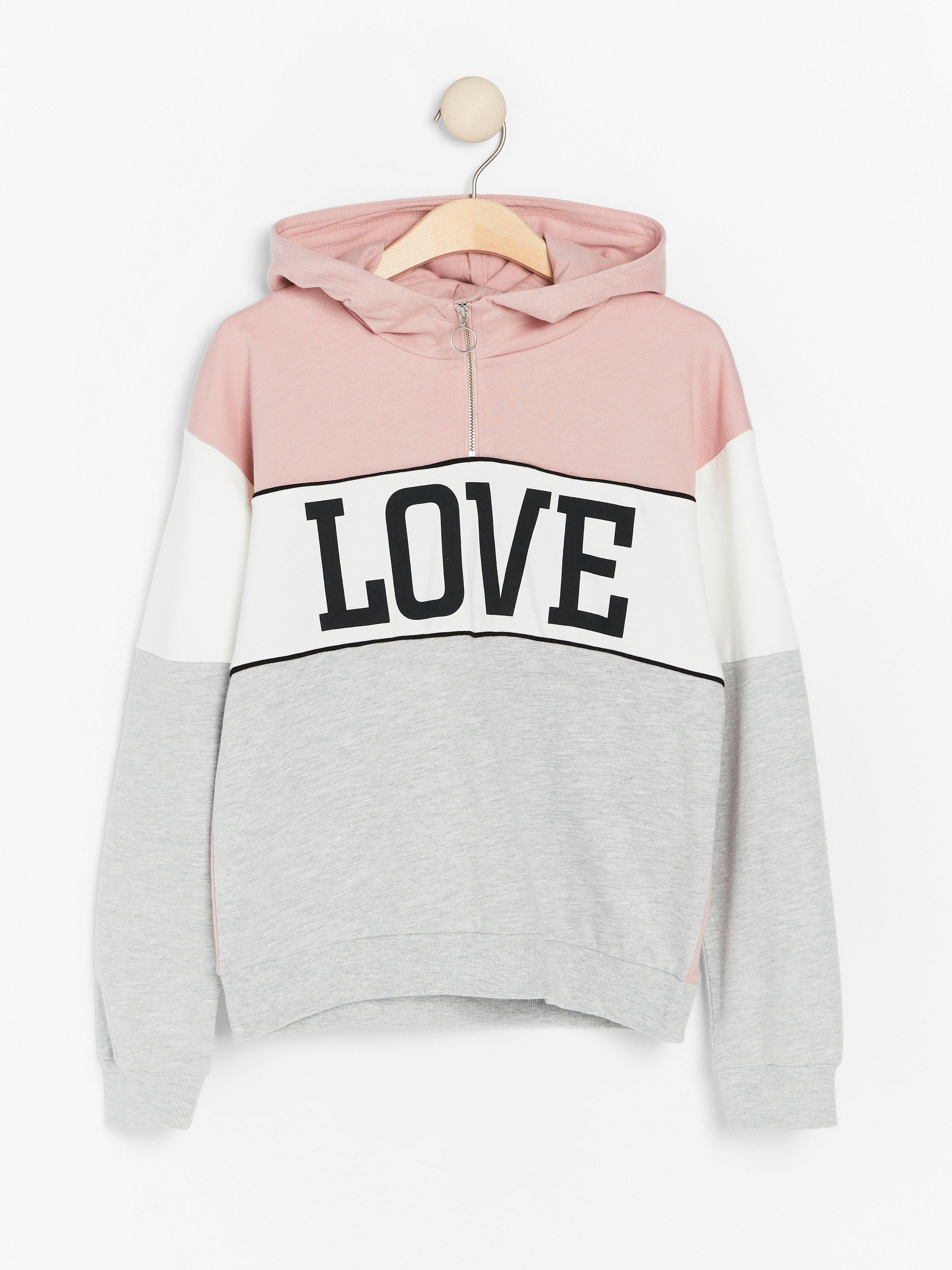 Hettegenser - Barn - Grå