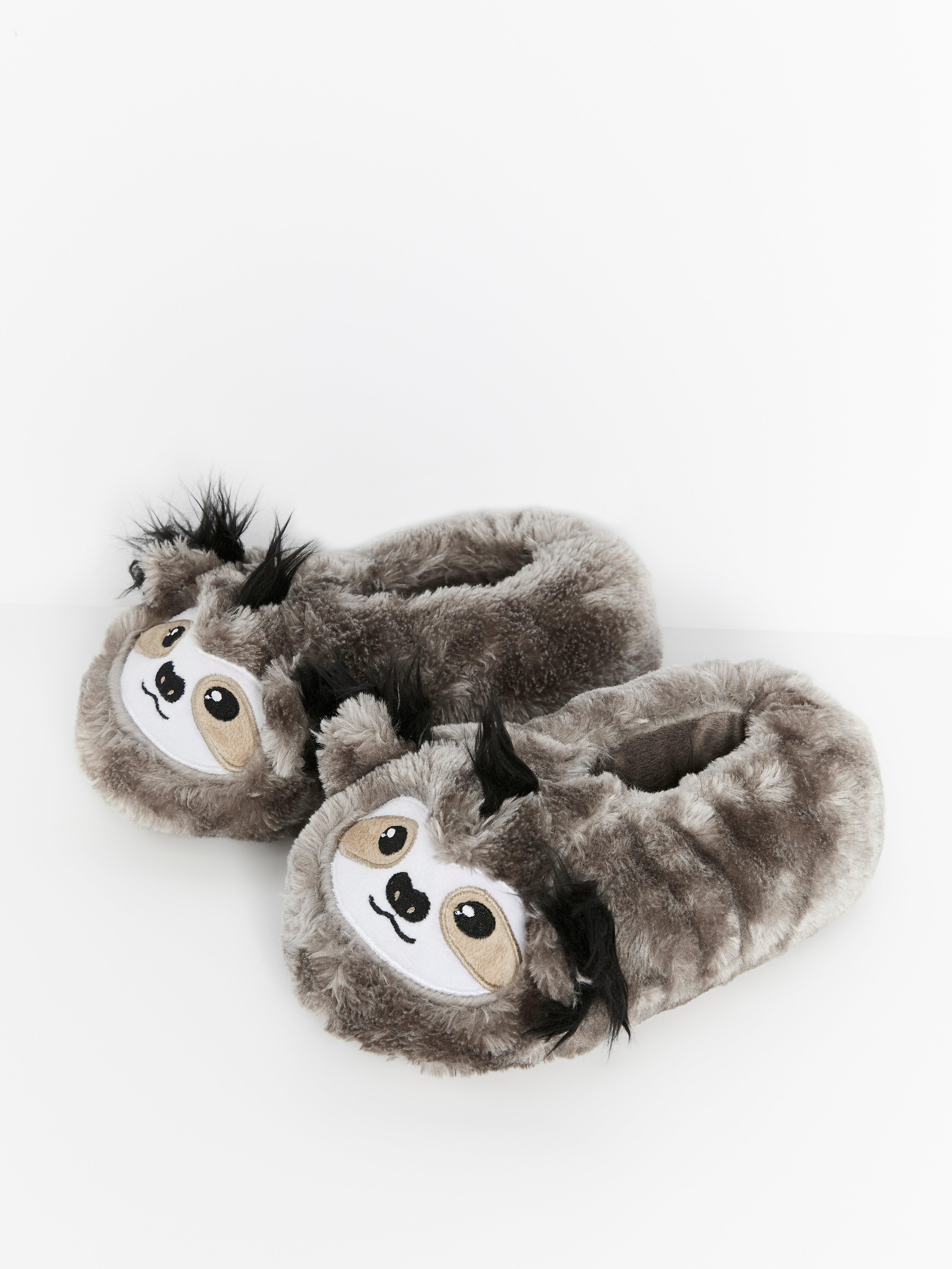 Kids sloth slippers hot sale