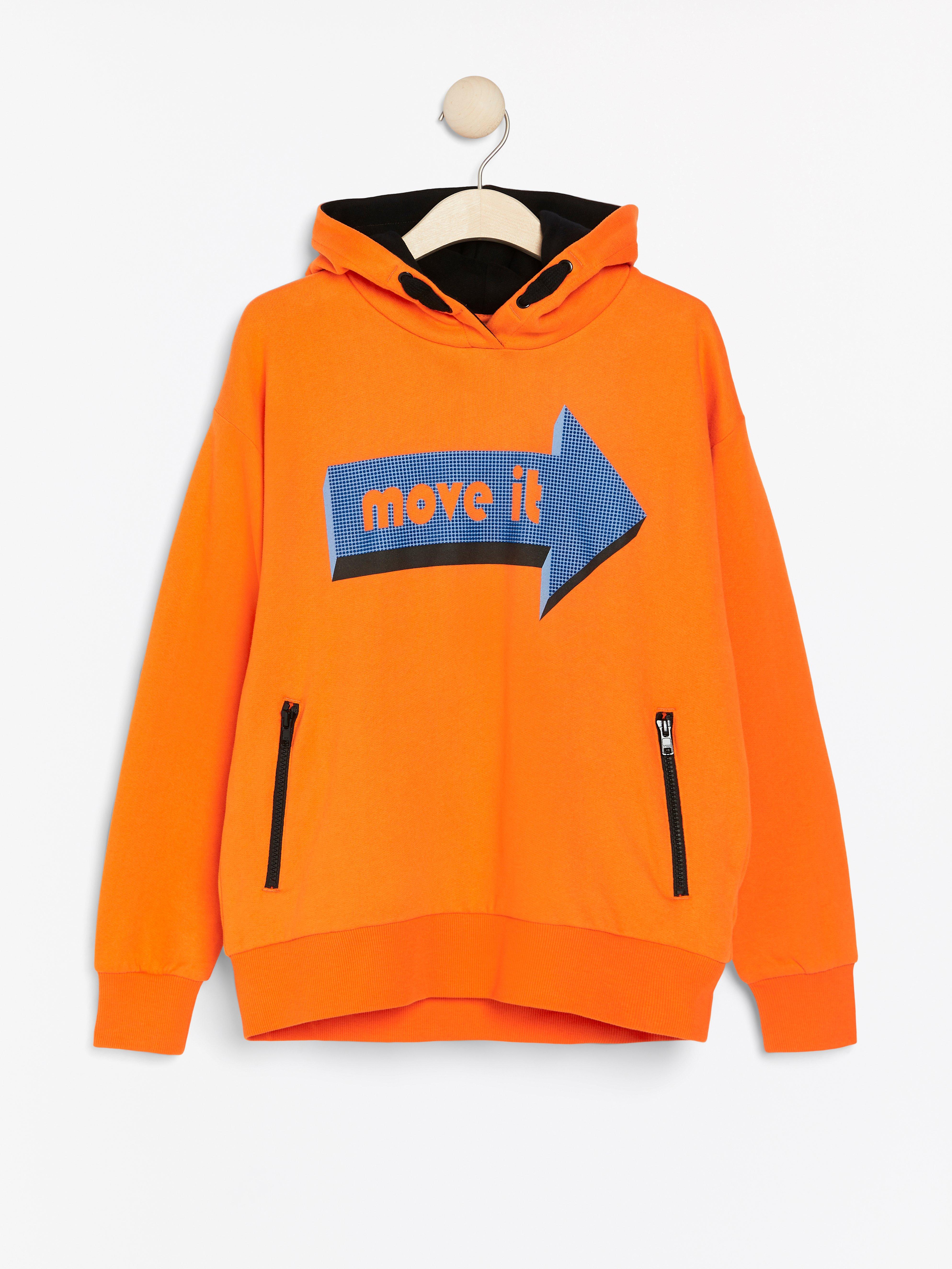 Mikina - Děti - Oranžová