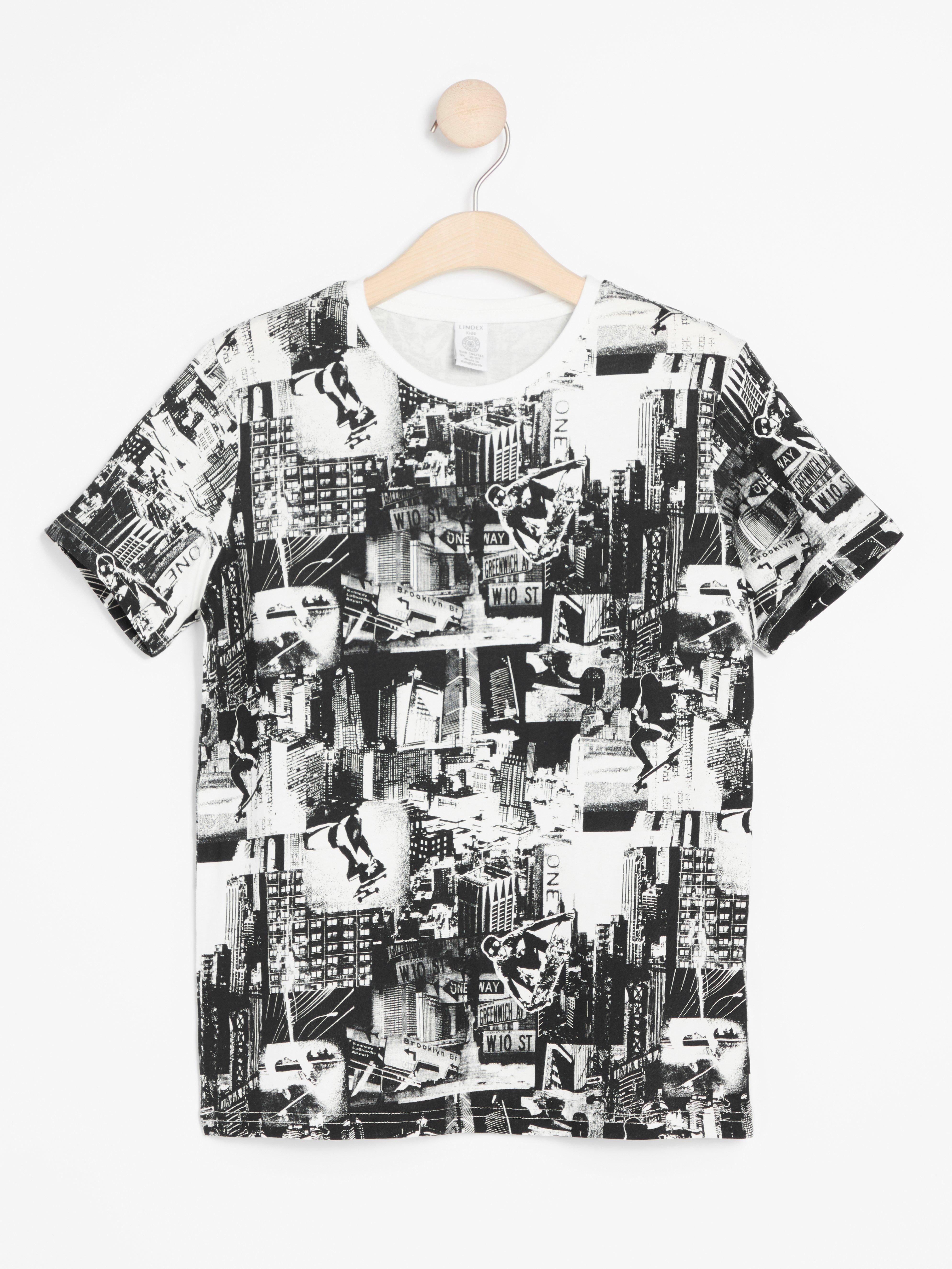 T-shirt - Barn - Svart