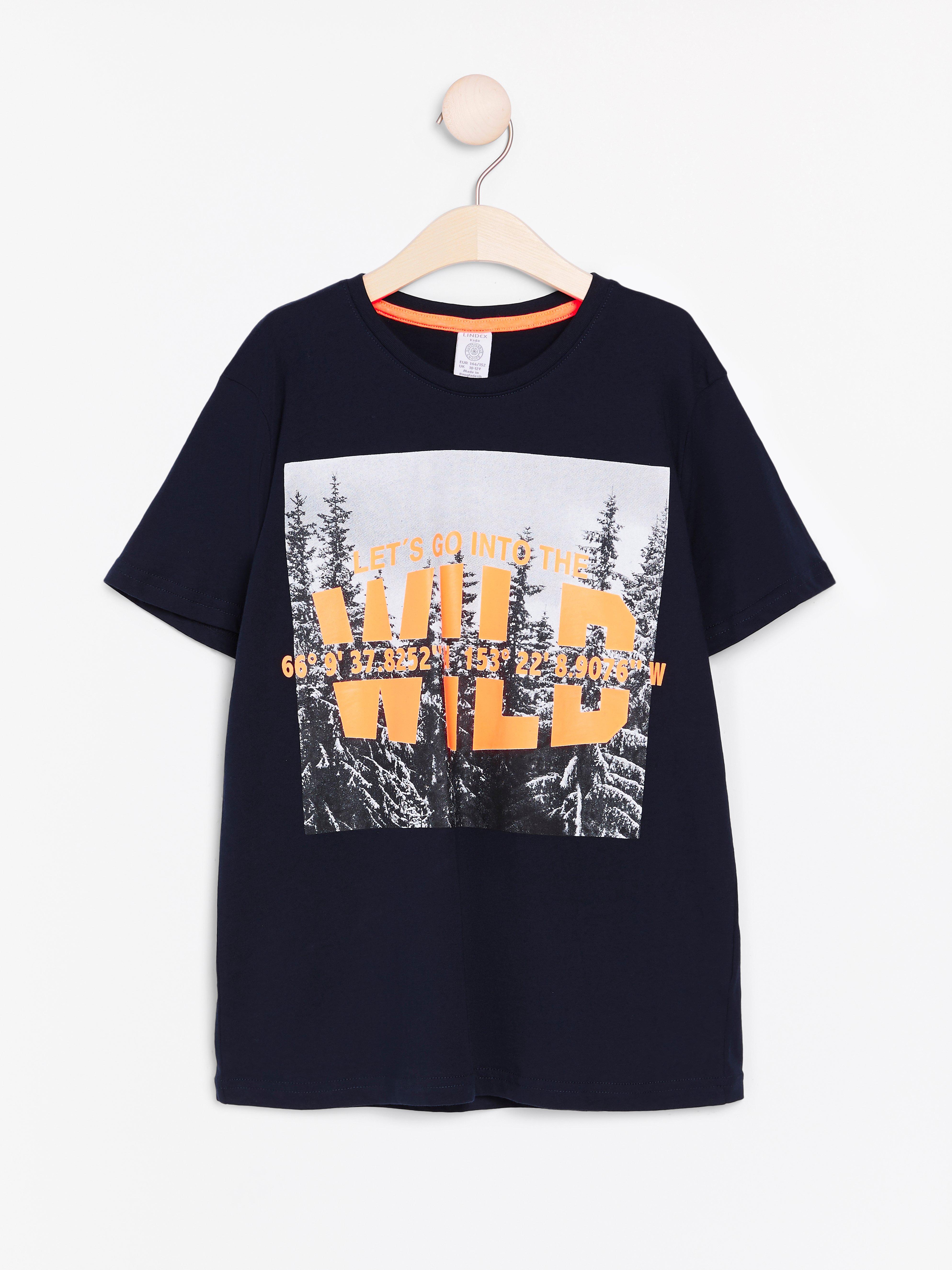 T-shirt - Barn - Blå