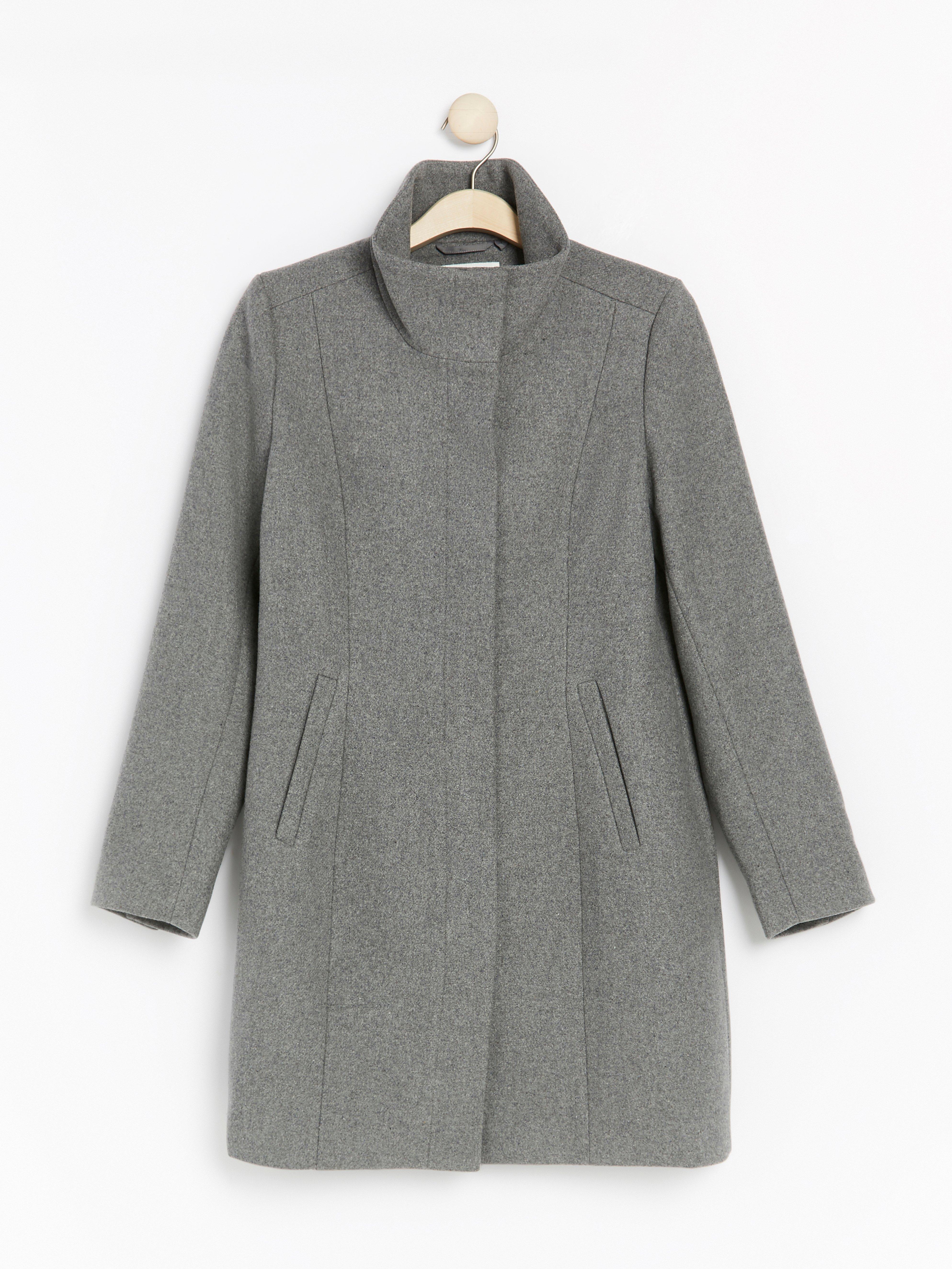 Coat - Womens Wear - Grey