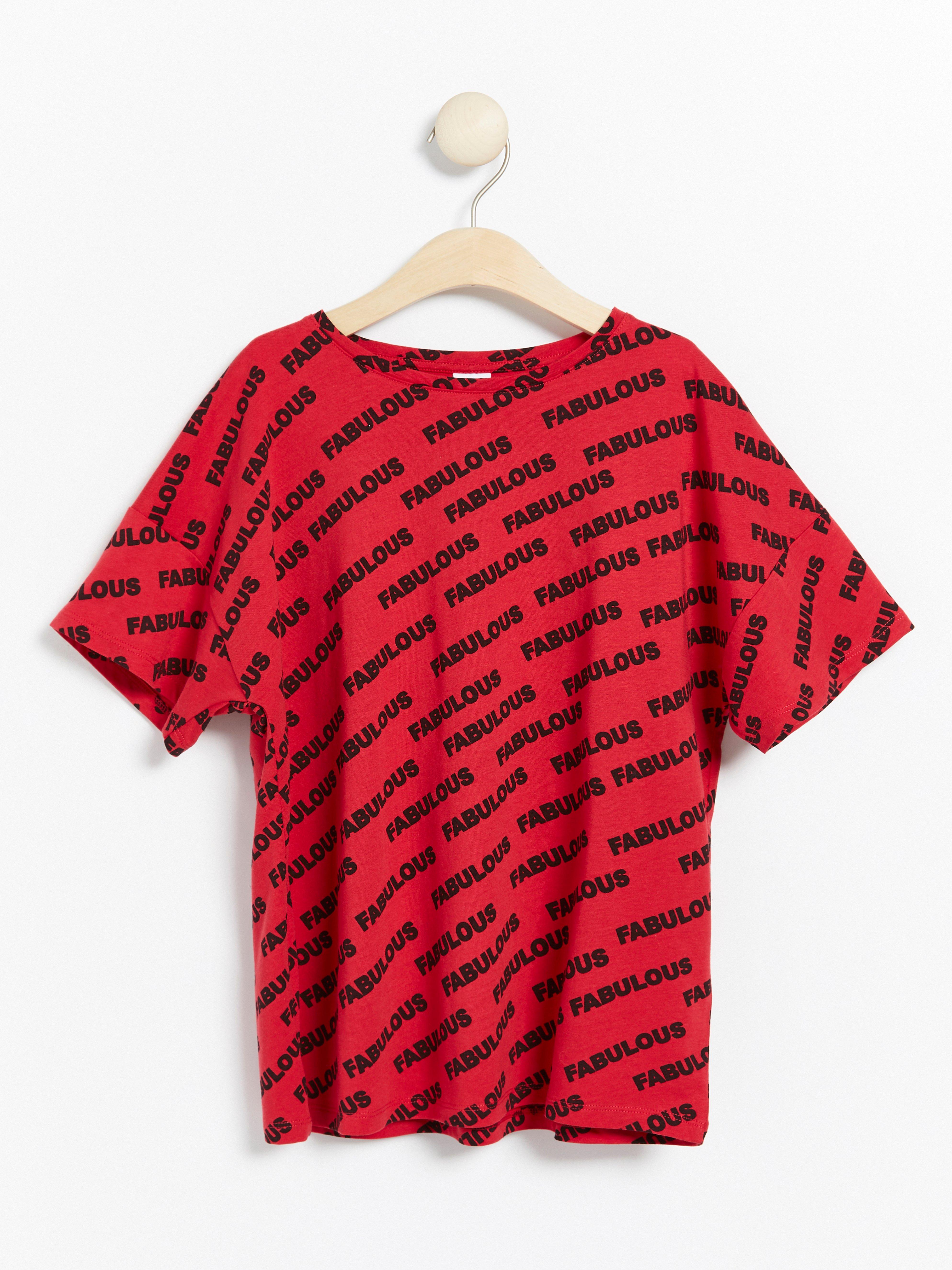 Top - Kids Wear - Red