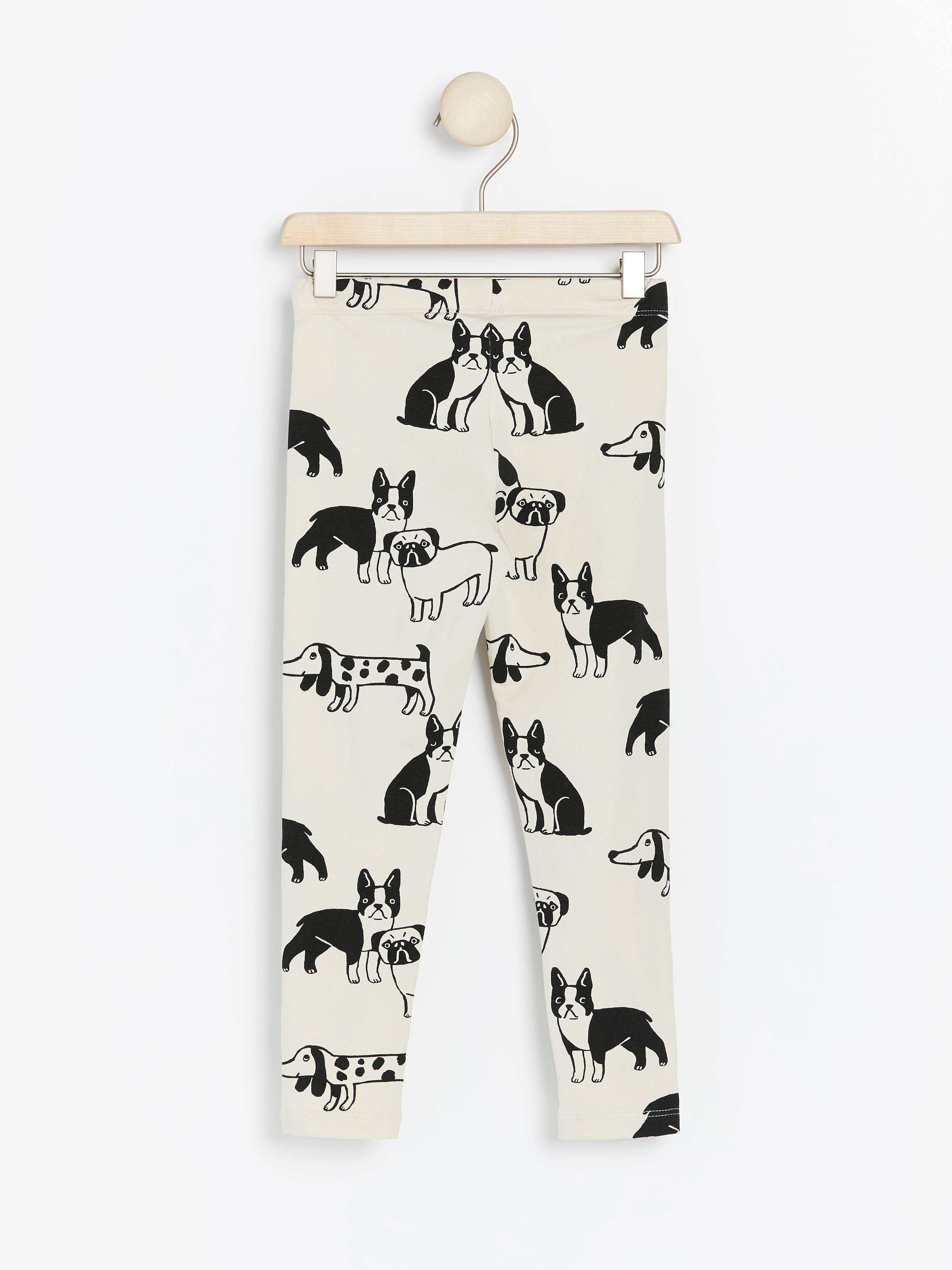 Leggings - Barn - Beige