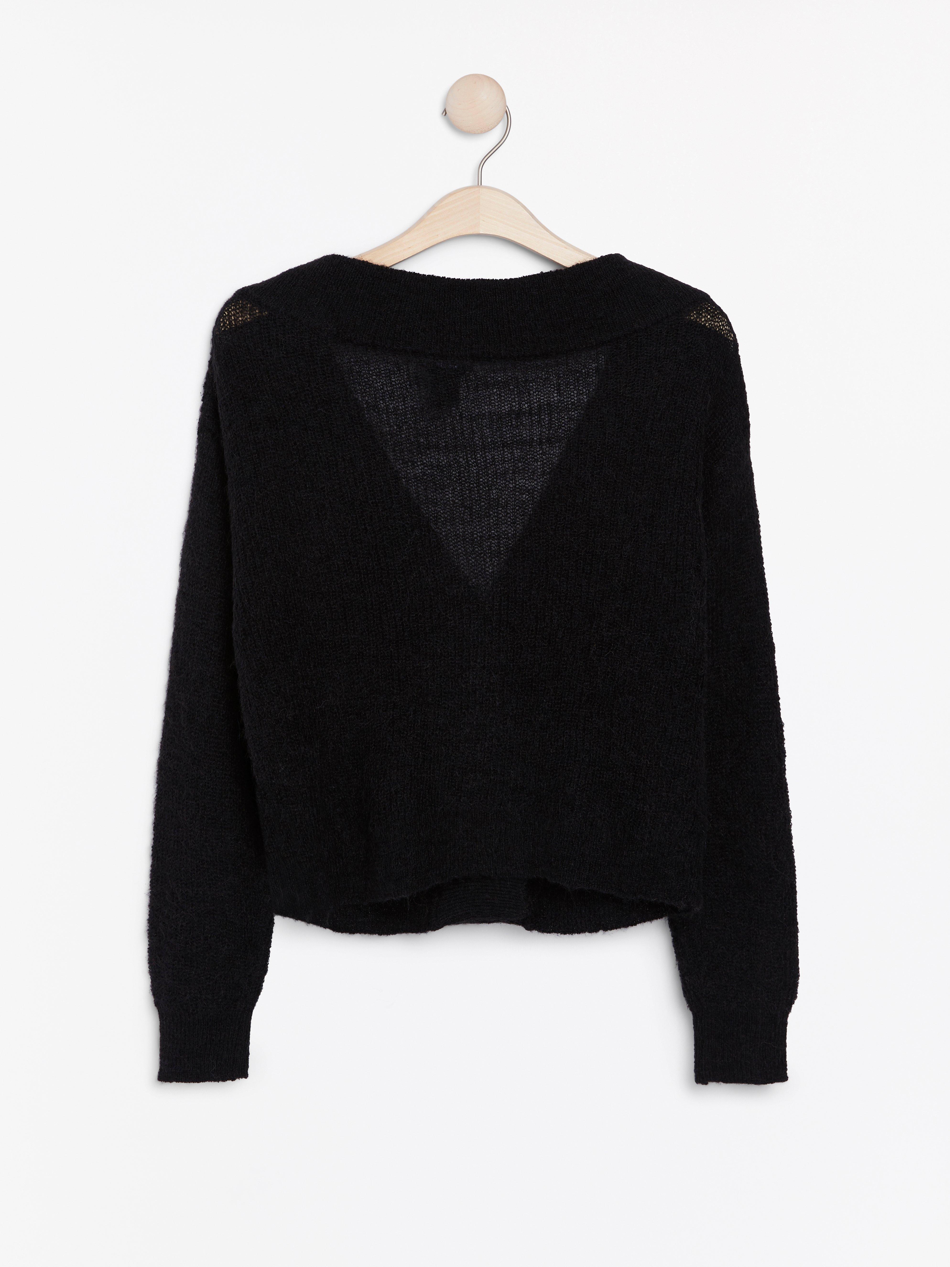 Cardigan - Womens Wear - Black
