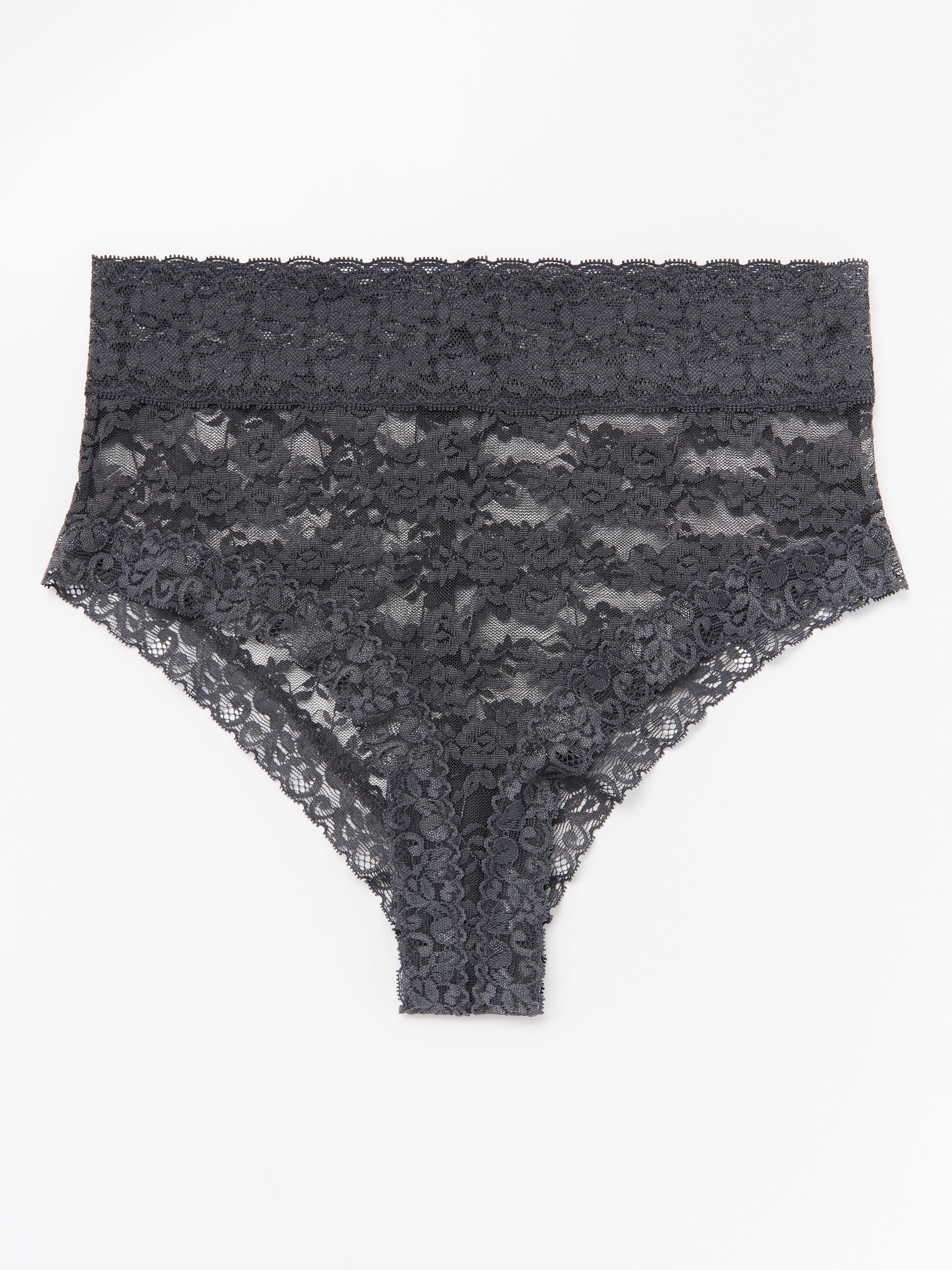 Brazilian High - Lingerie - Grey