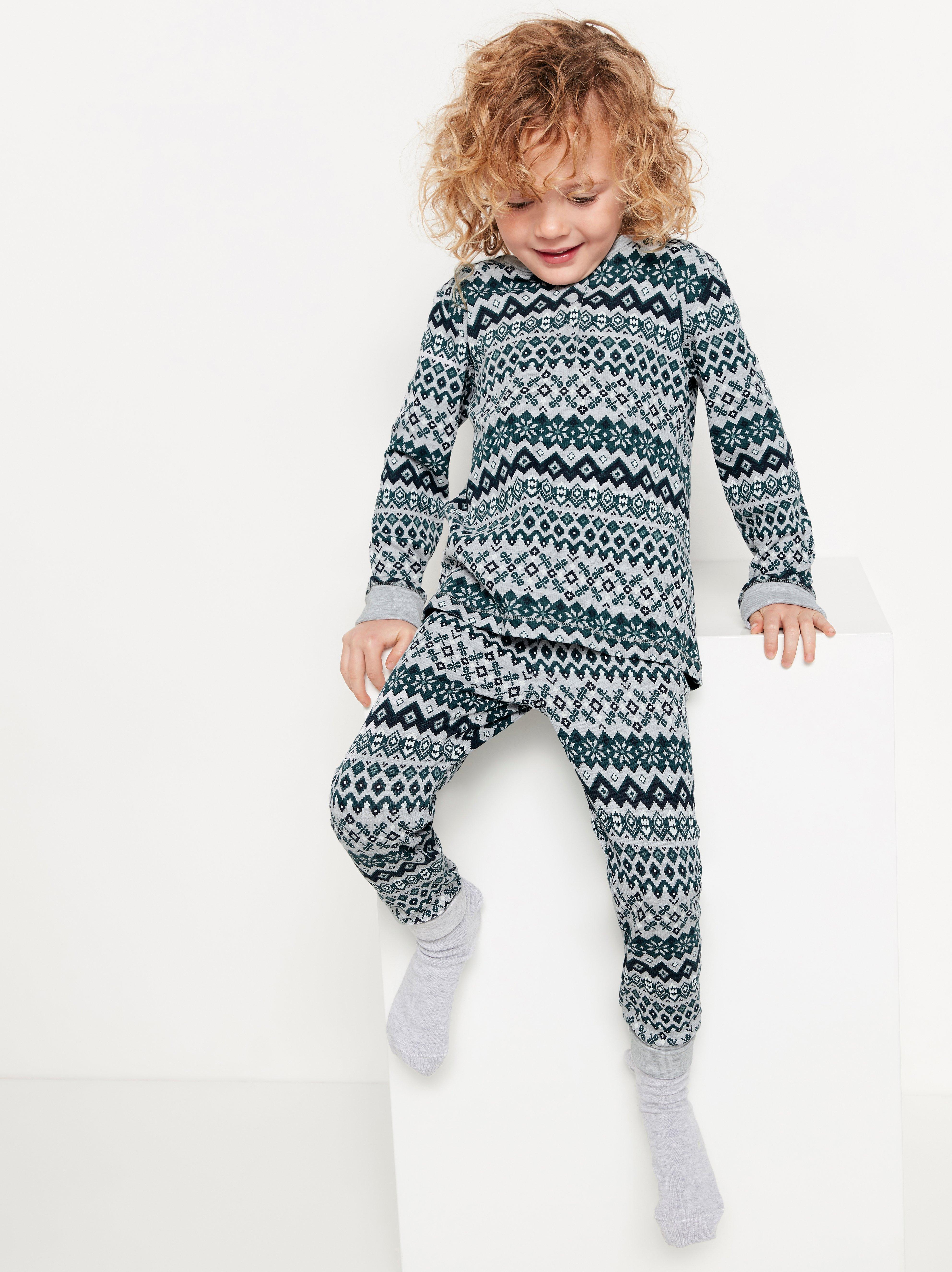Pyjamas with fair isle print Lindex