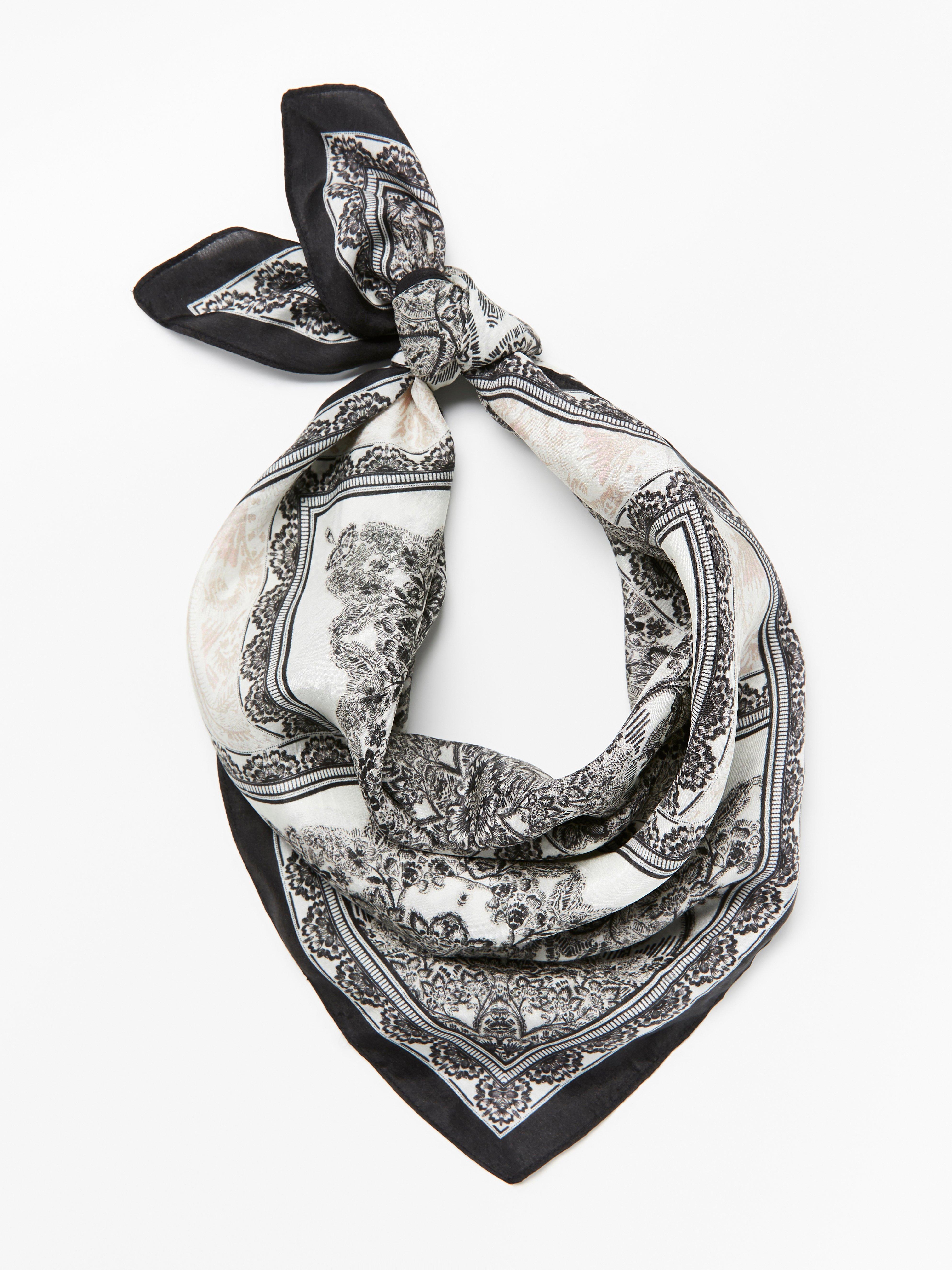 Scarf - Womens Wear - White