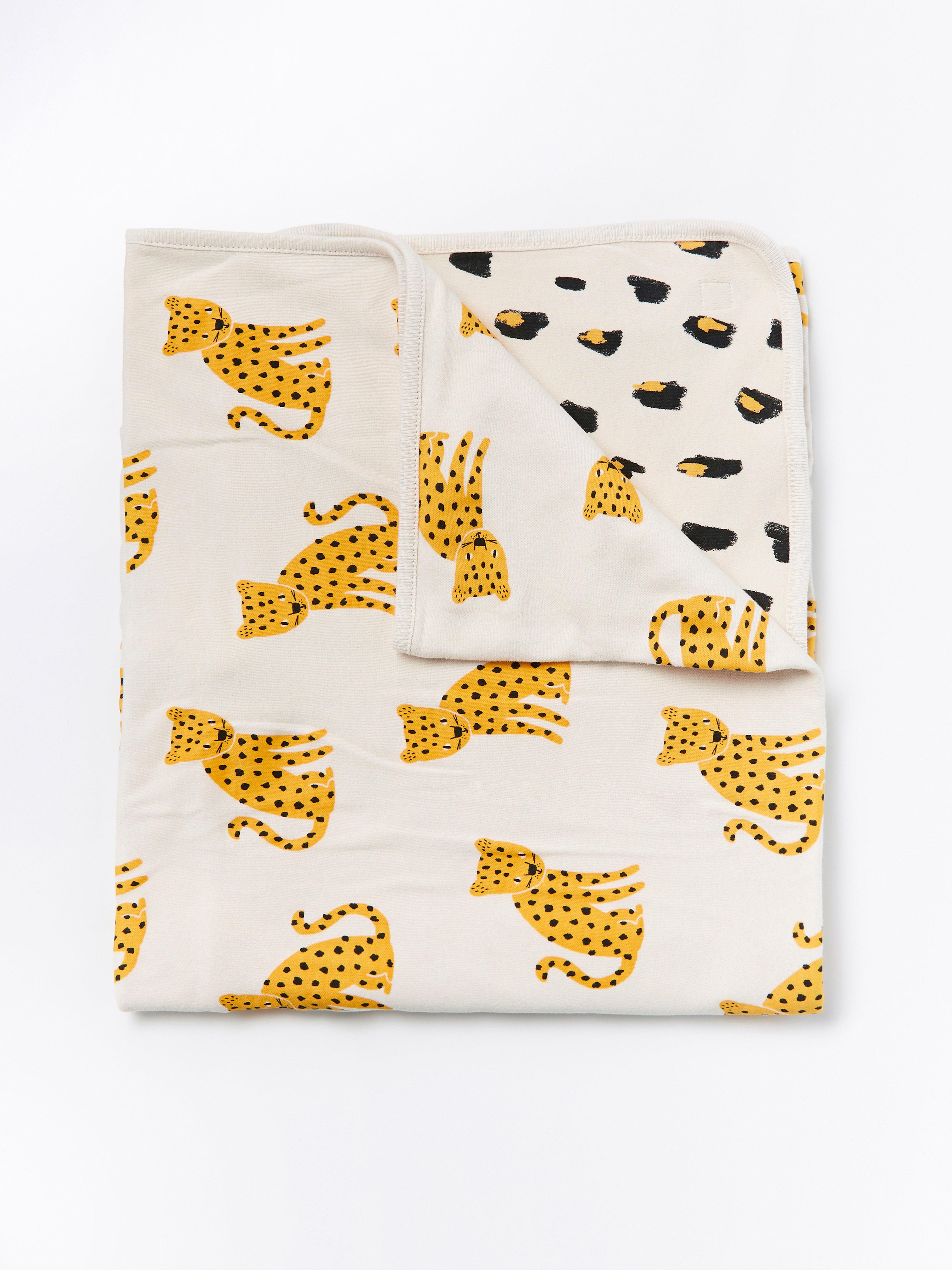 Baby blanket with leopard print Lindex Europe