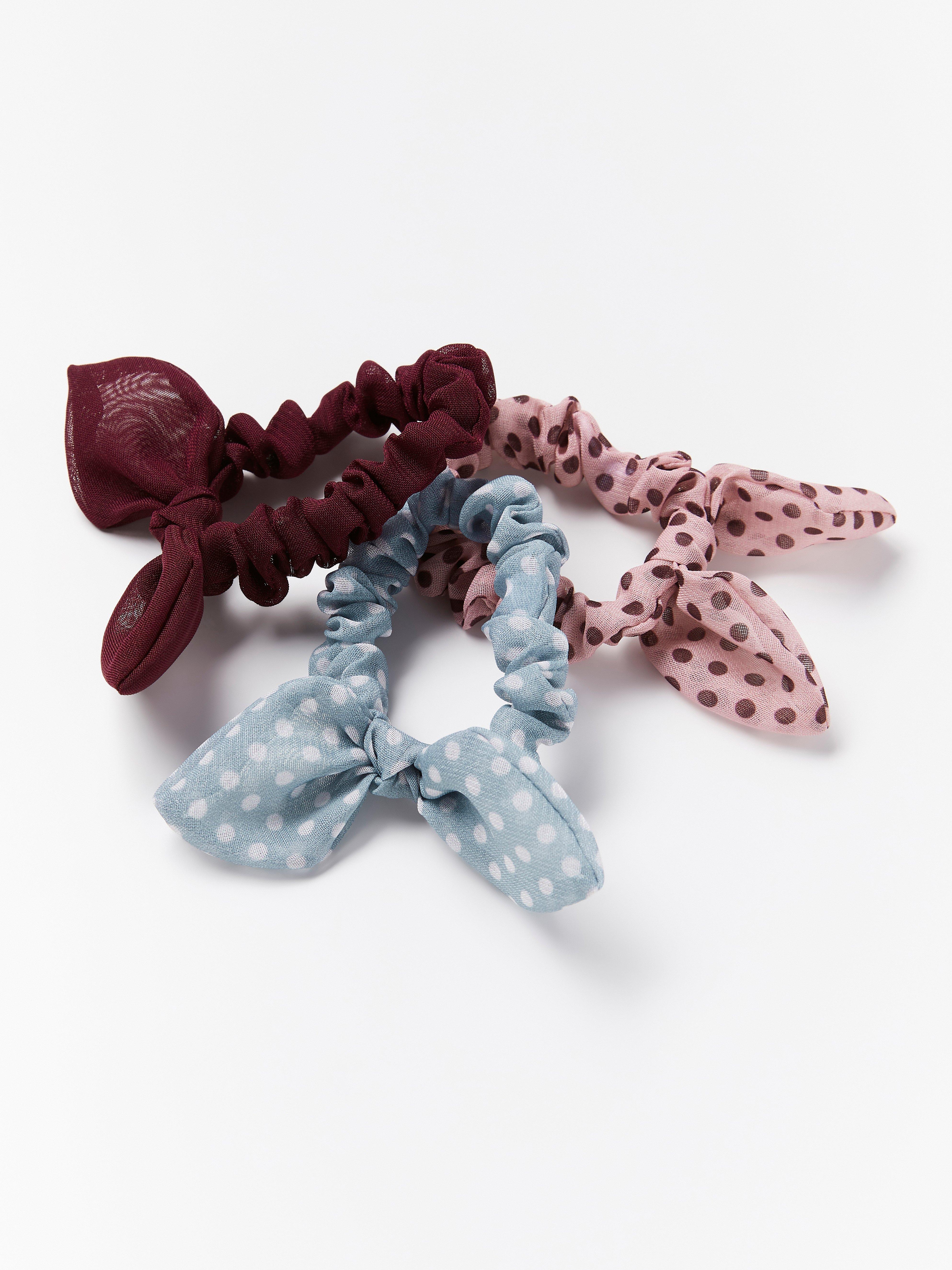Hair Elastics - Kids Wear - Red