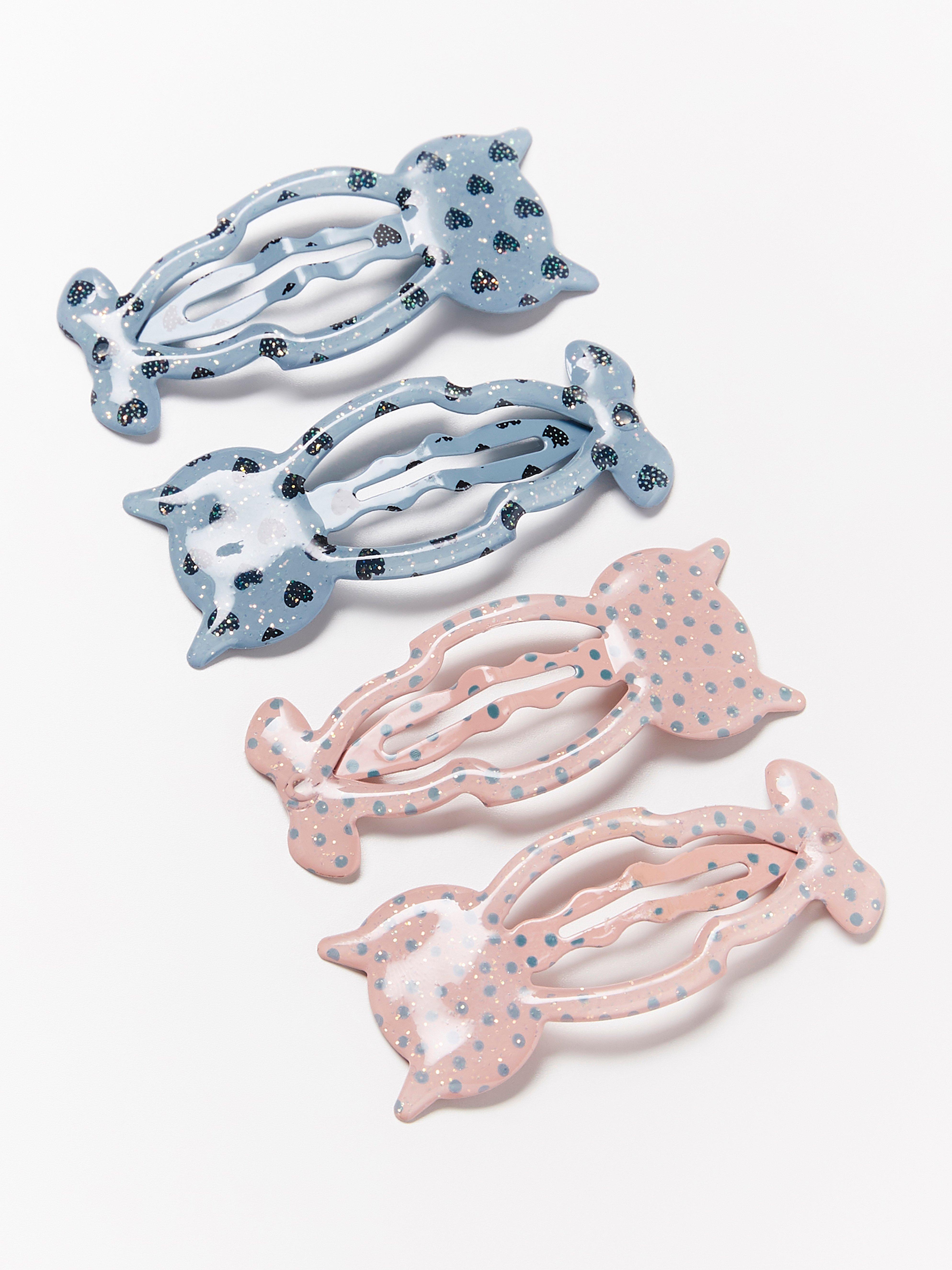 4pack cat hair clips Lindex Europe