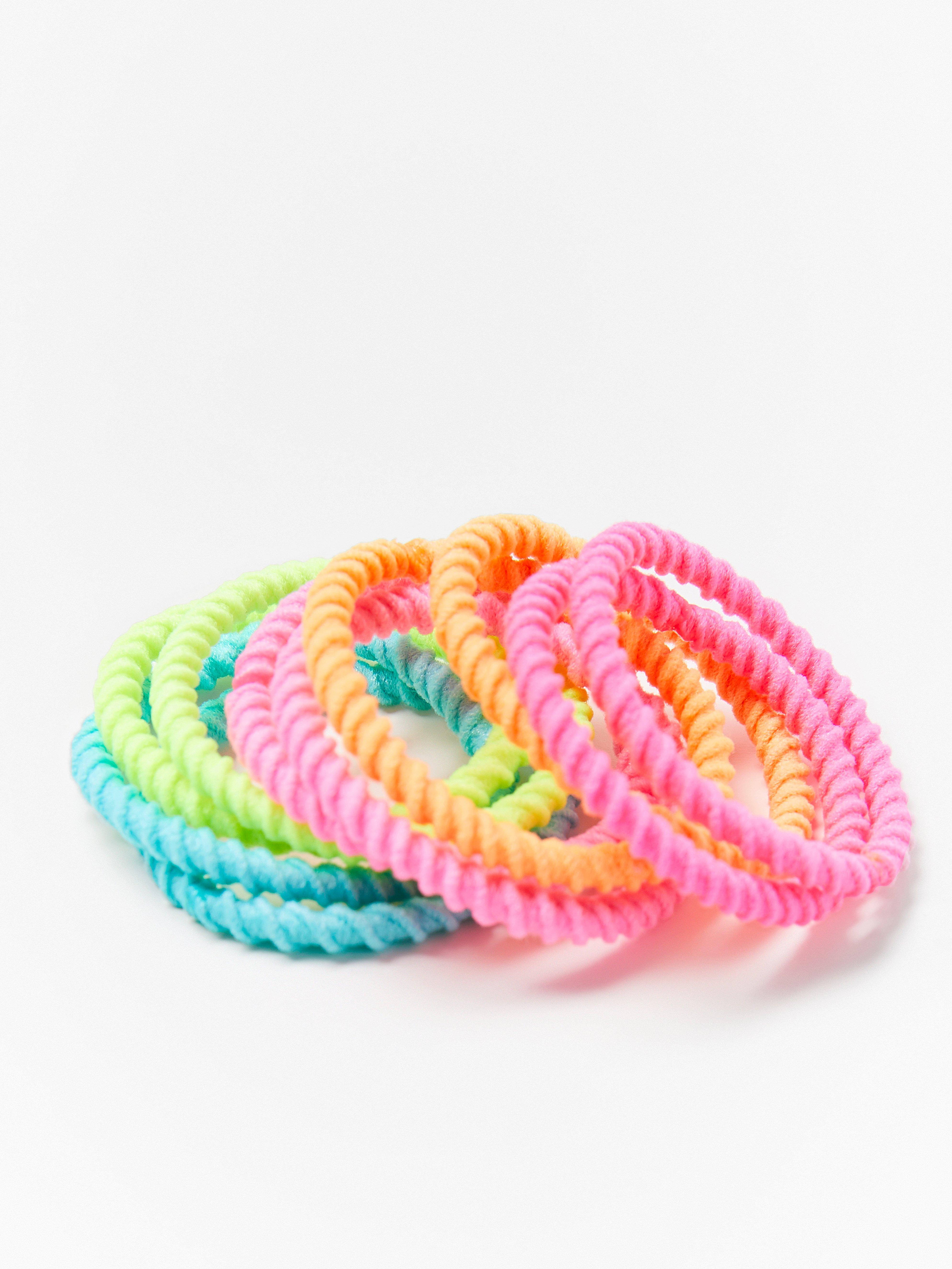 Hair Elastics - Kids Wear - Orange