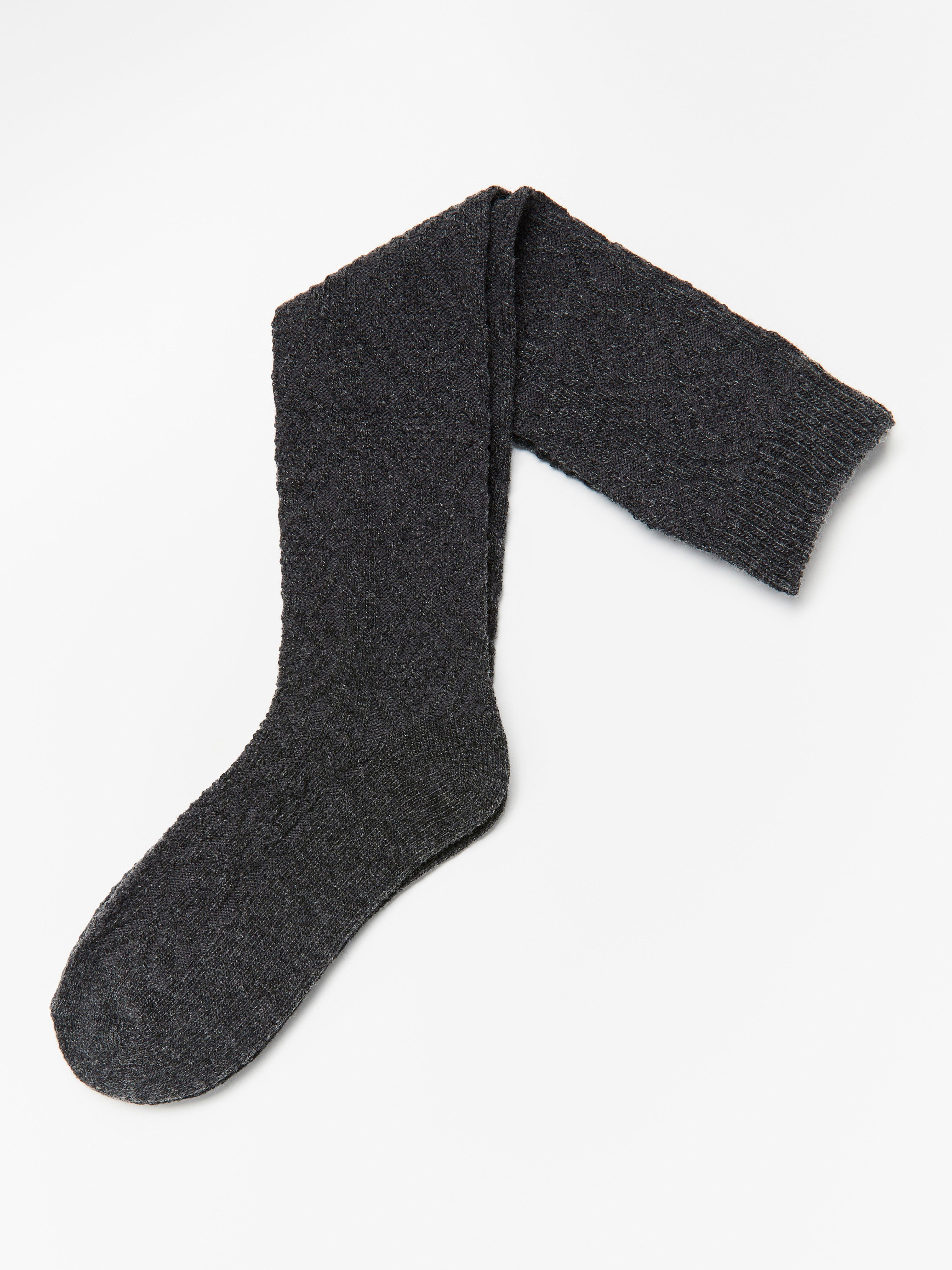 Knee Highs - Lingerie - Grey