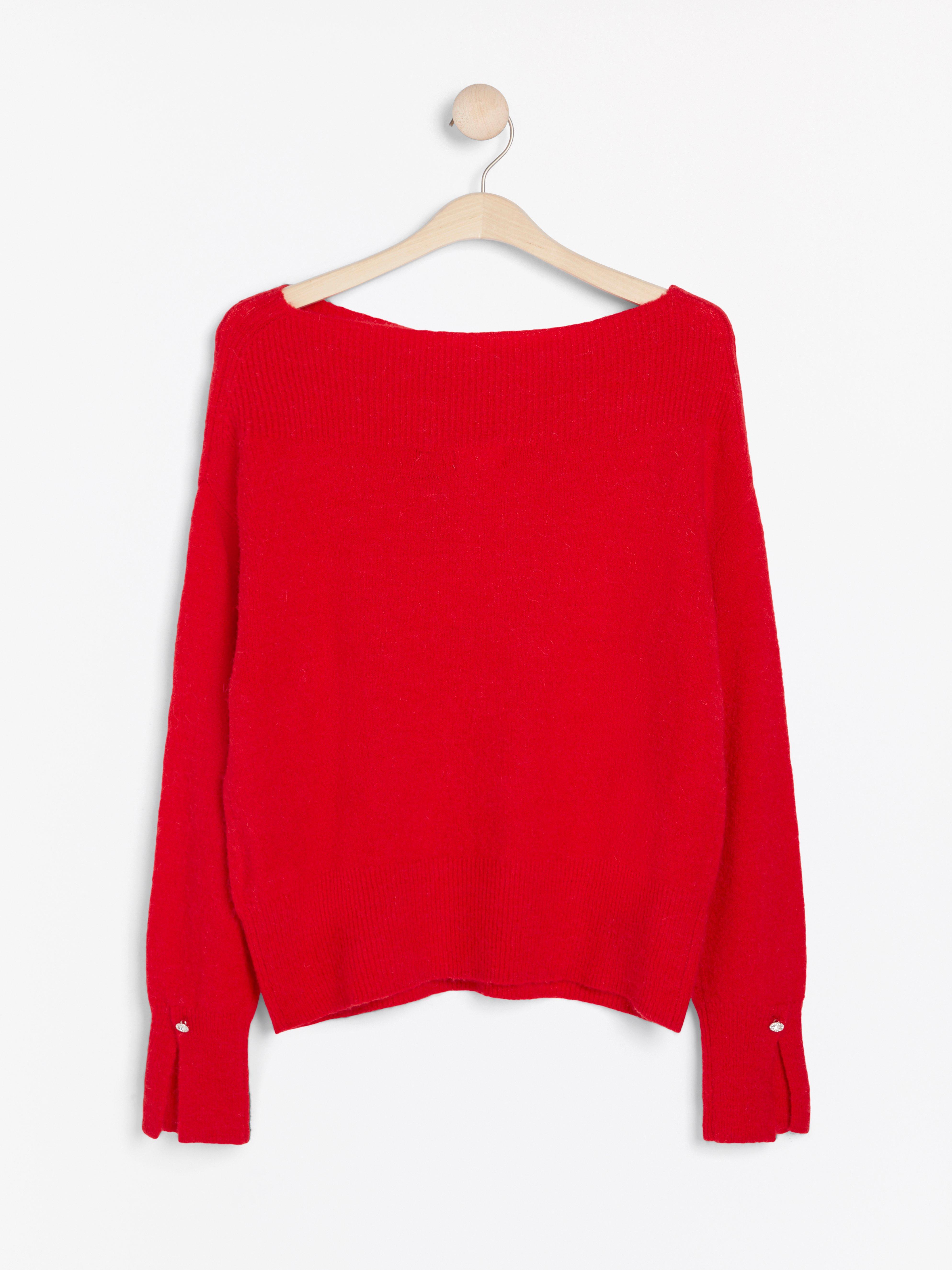 Sweater - Womens Wear - Red
