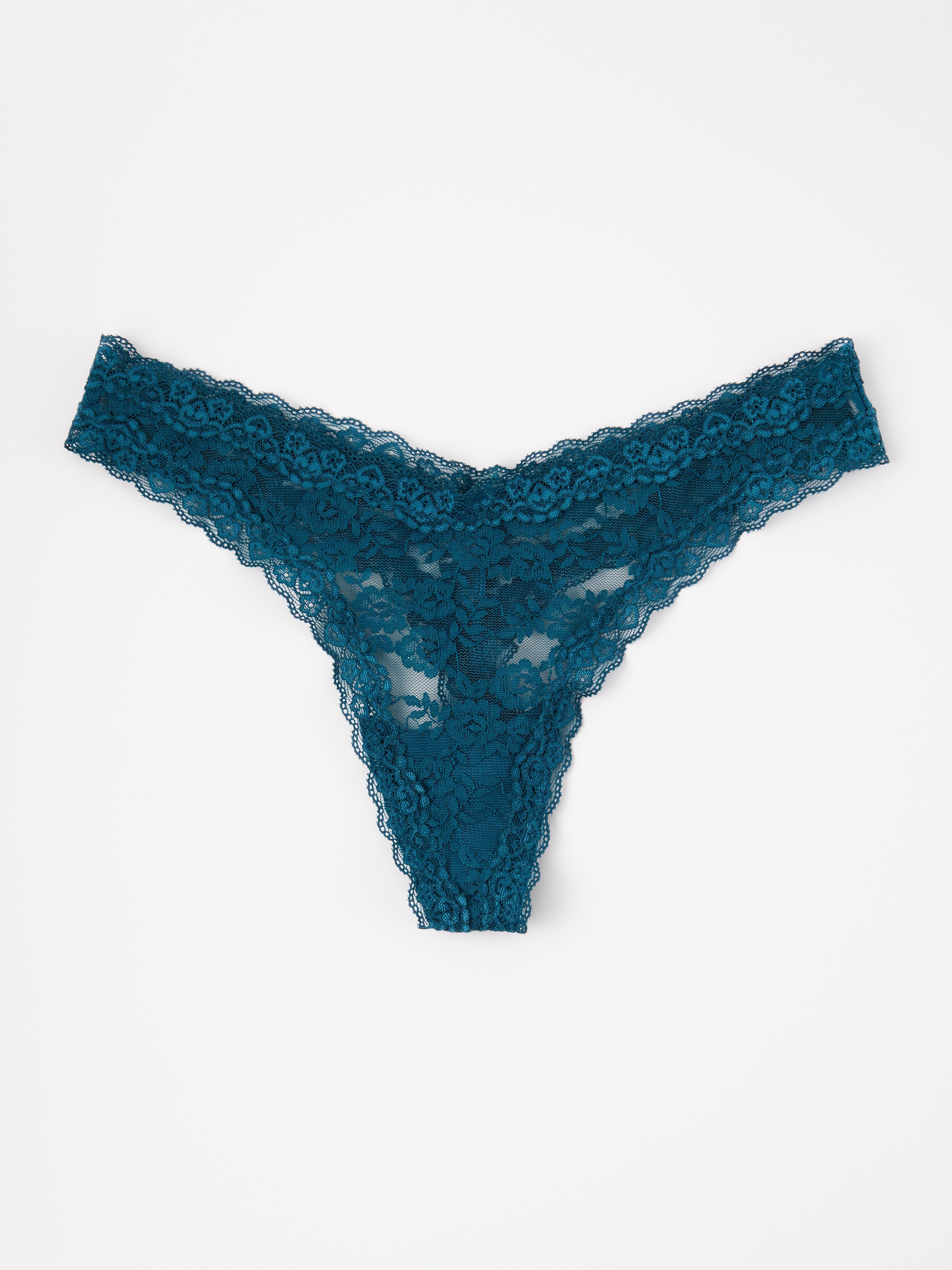 Thong Regular - Lingerie - Turquoise