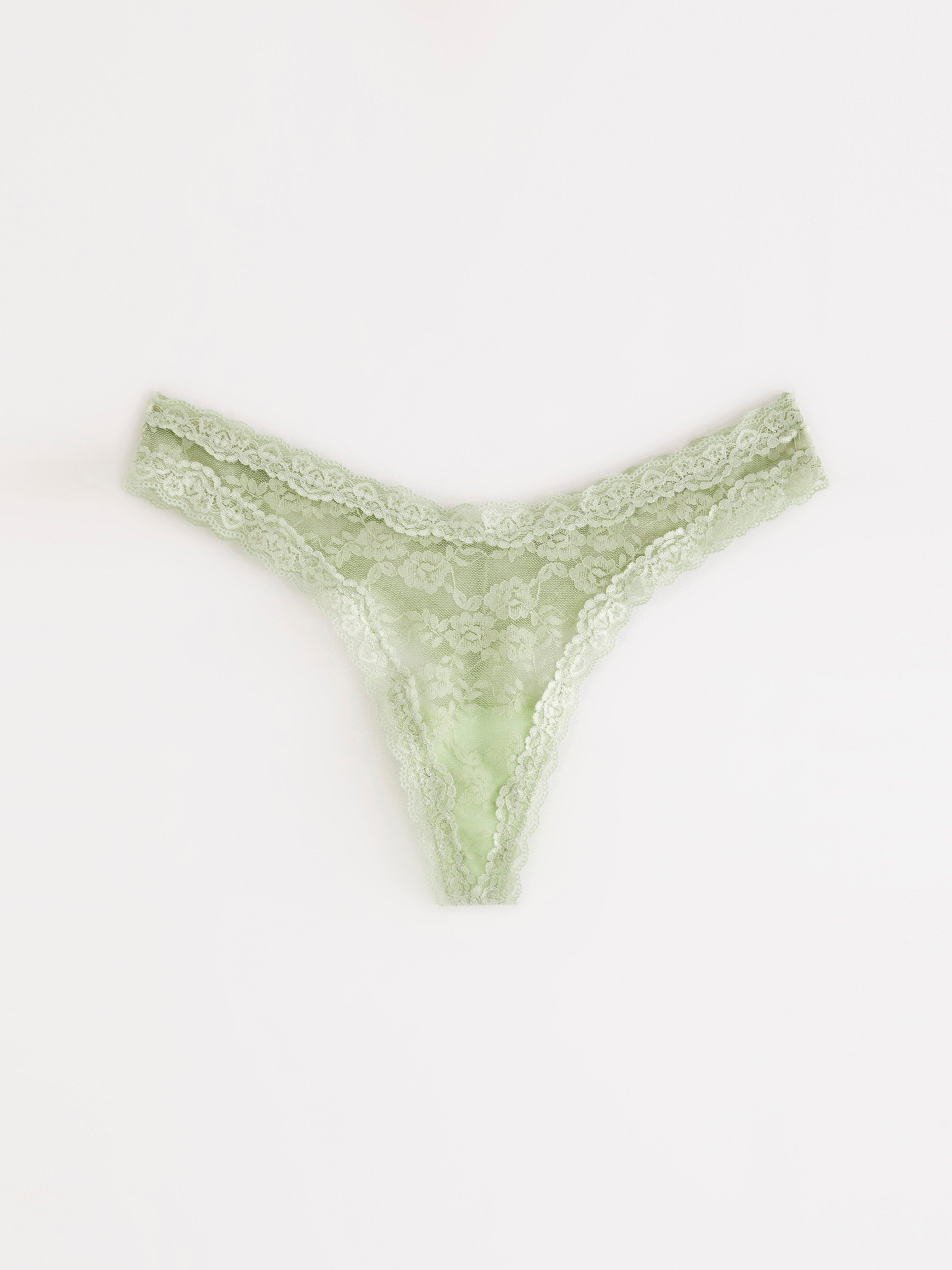 Thong Regular - Lingerie - Green