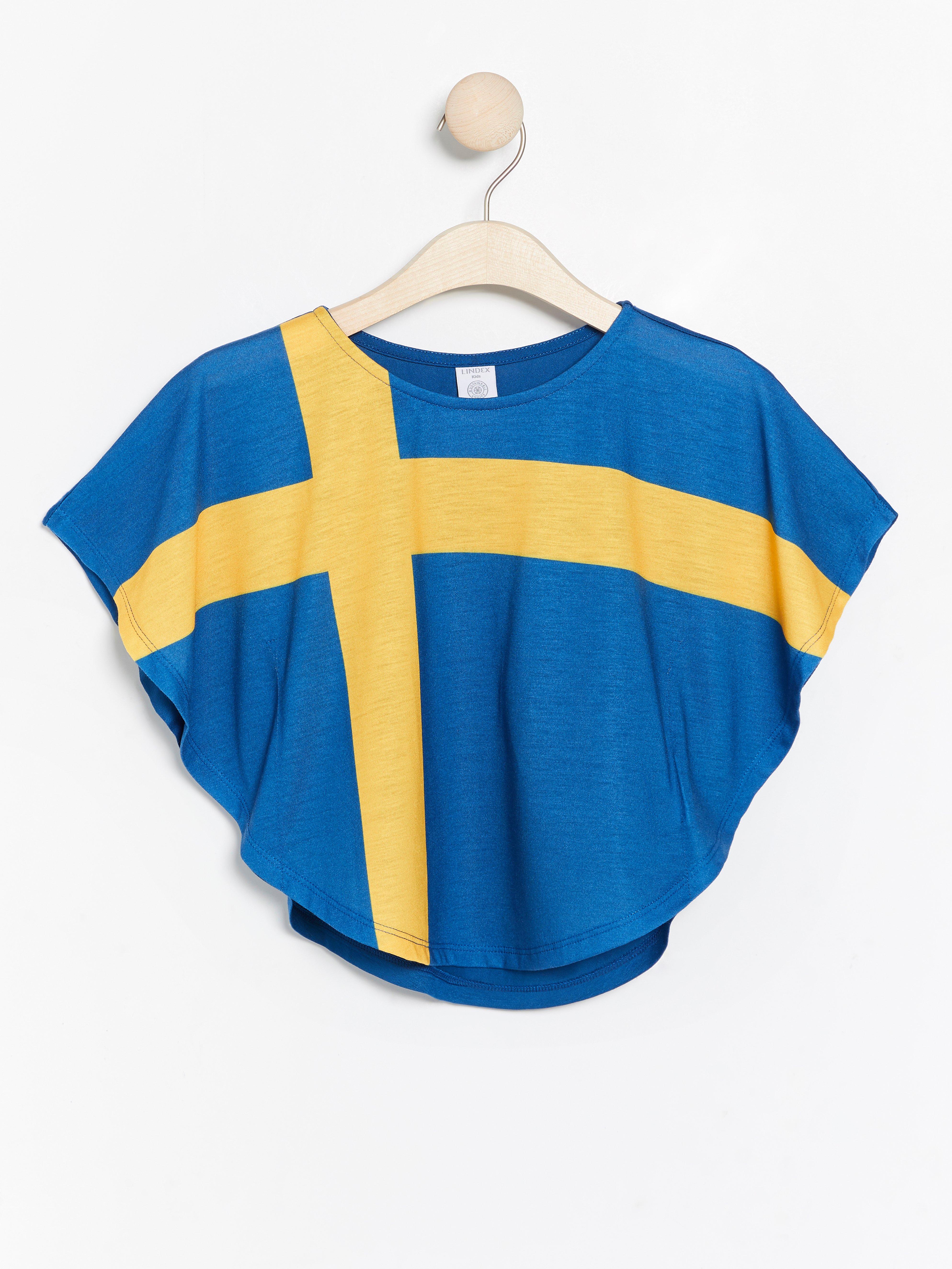 Poncho - Barn - Blå