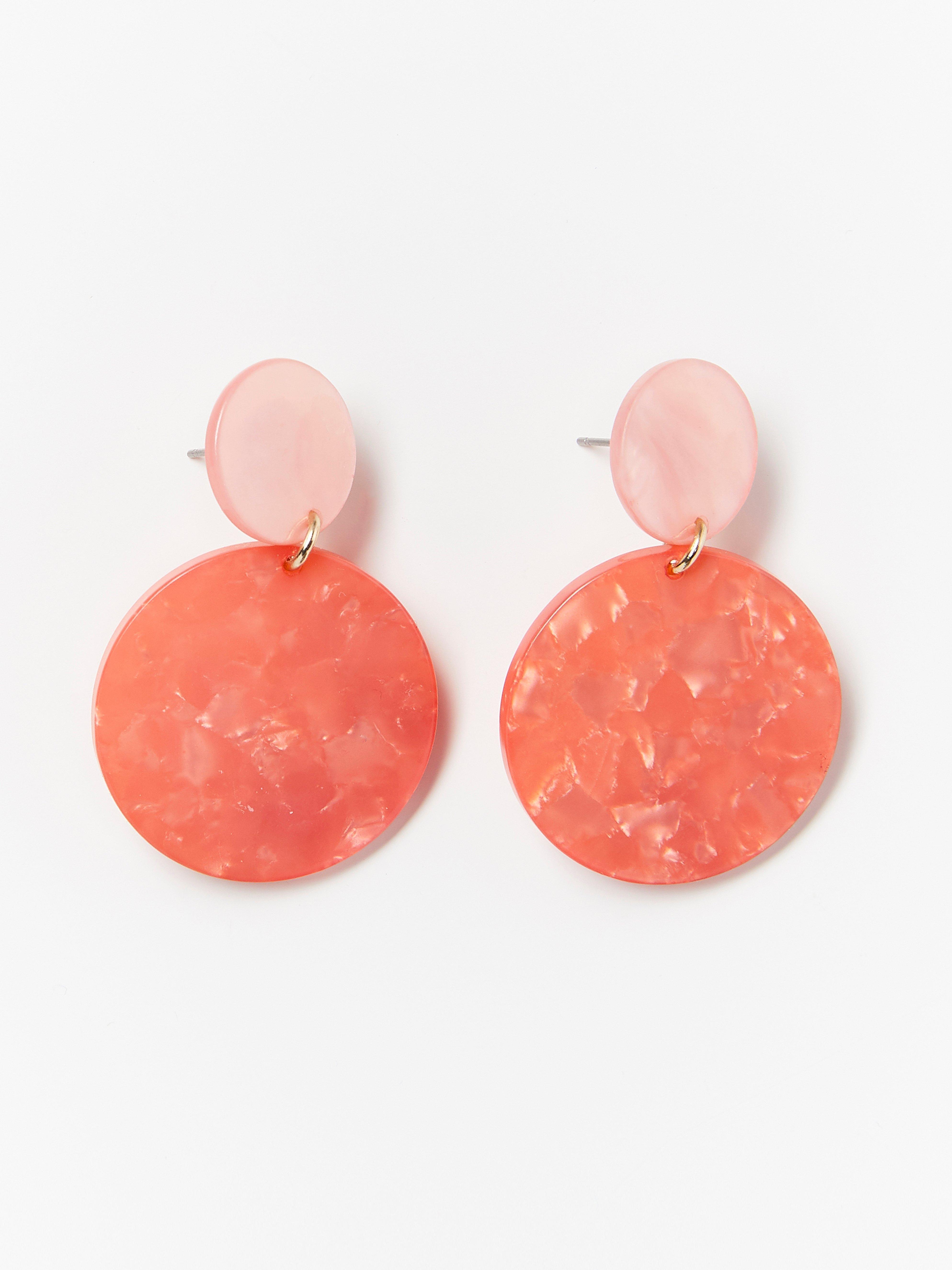 Earrings - Womens Wear - Orange