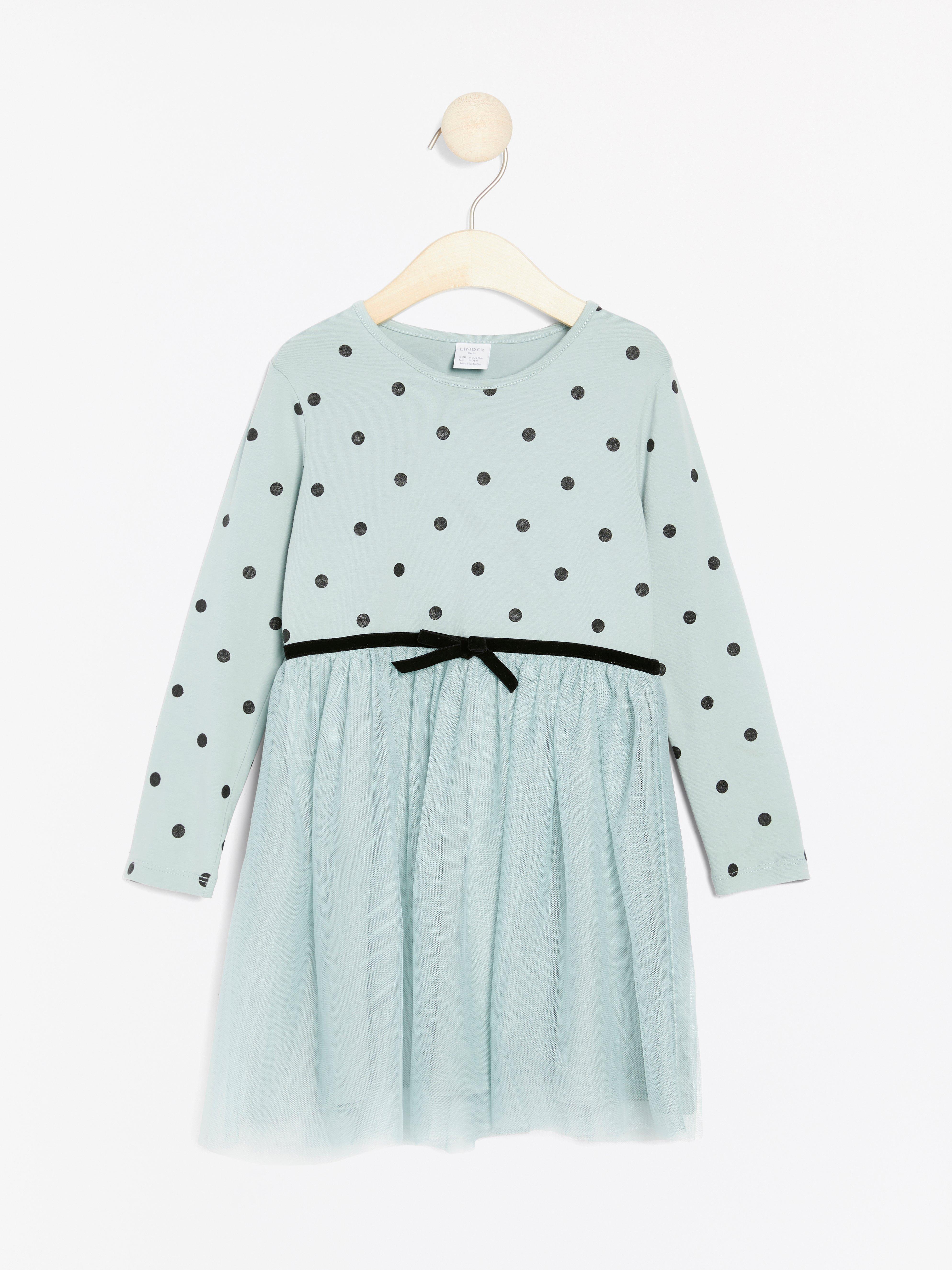 Šaty - Děti - Modrozelená