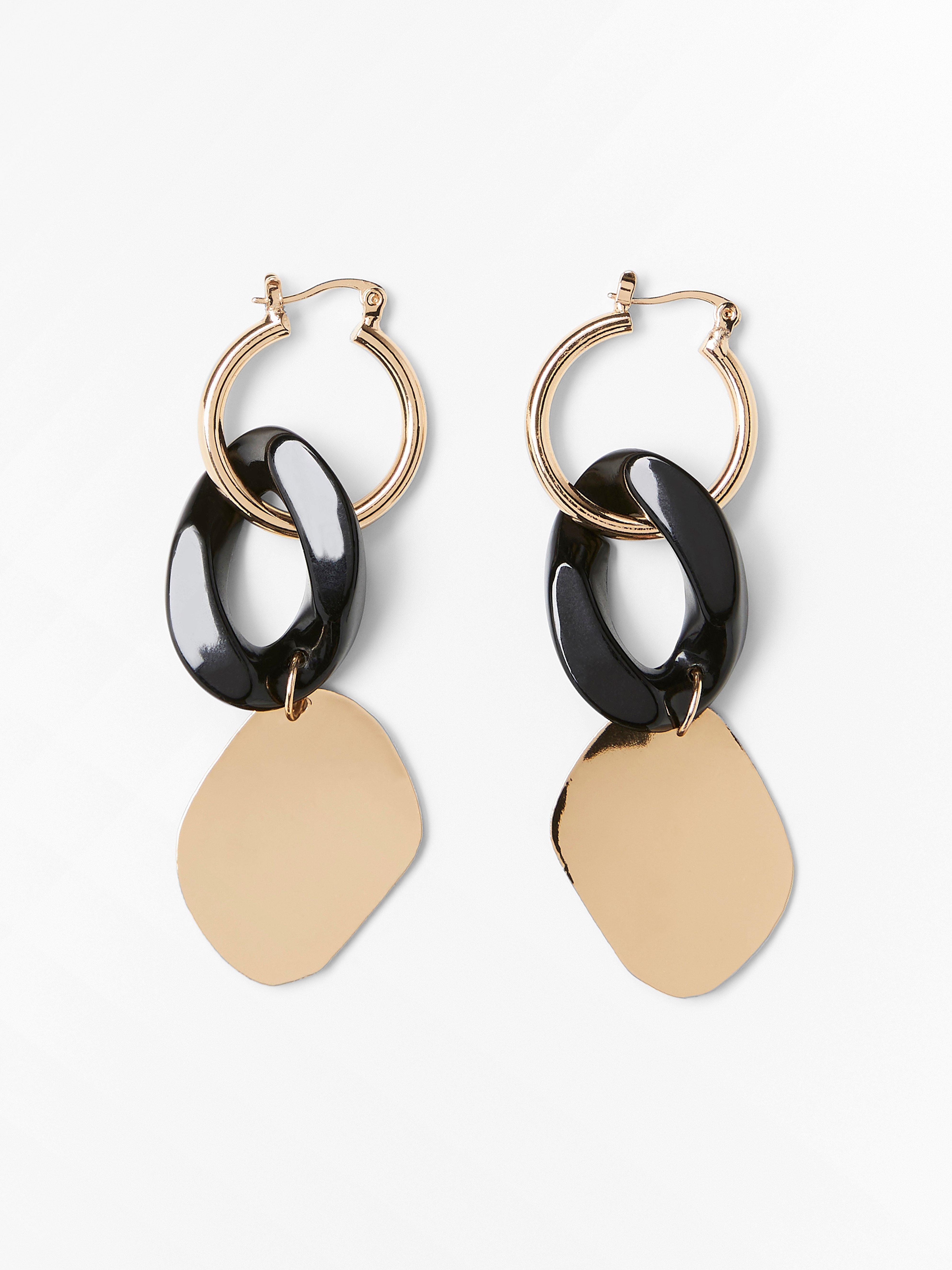 Earrings - Womens Wear - Black