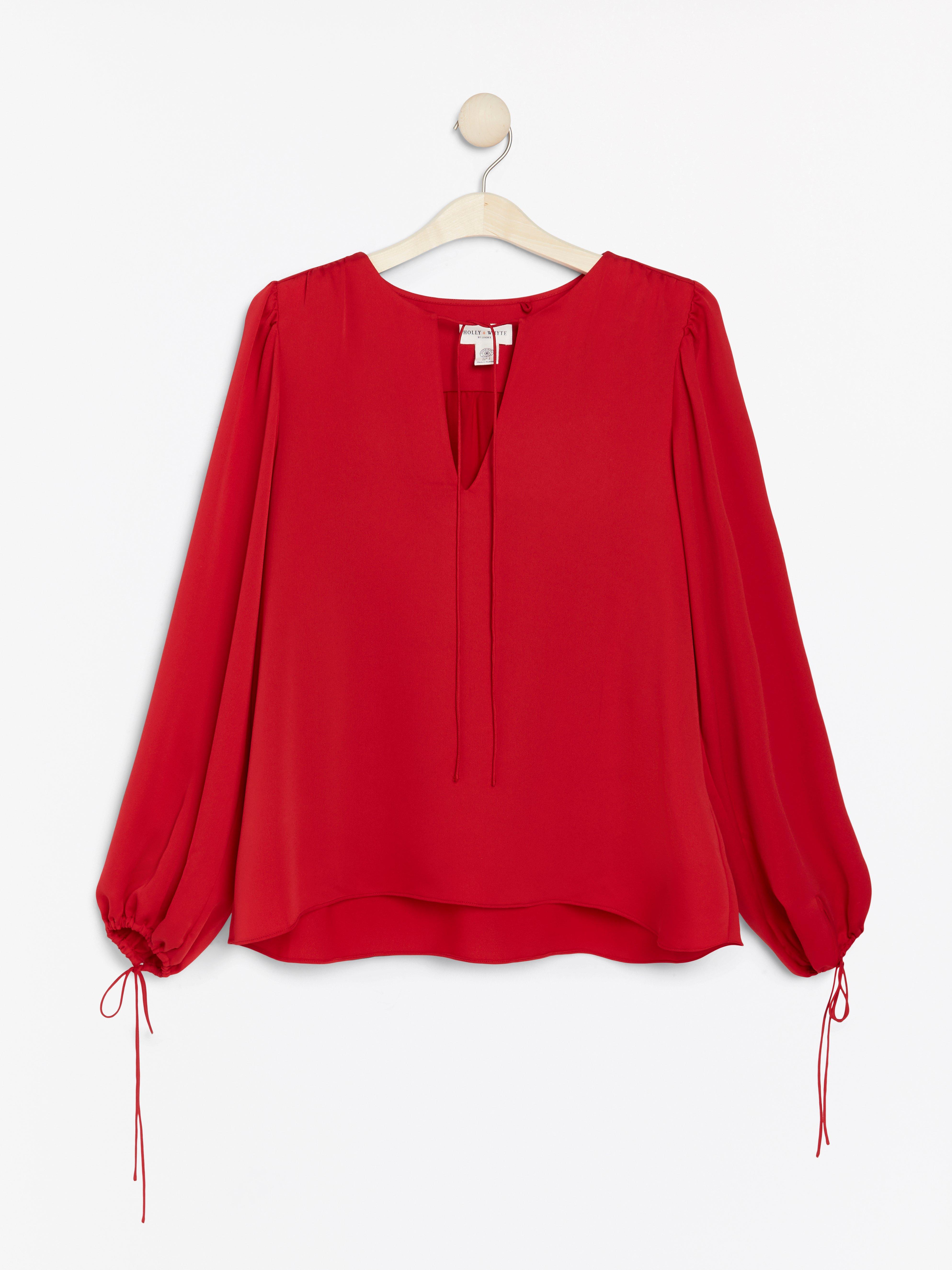 Blouse - Womens Wear - Red
