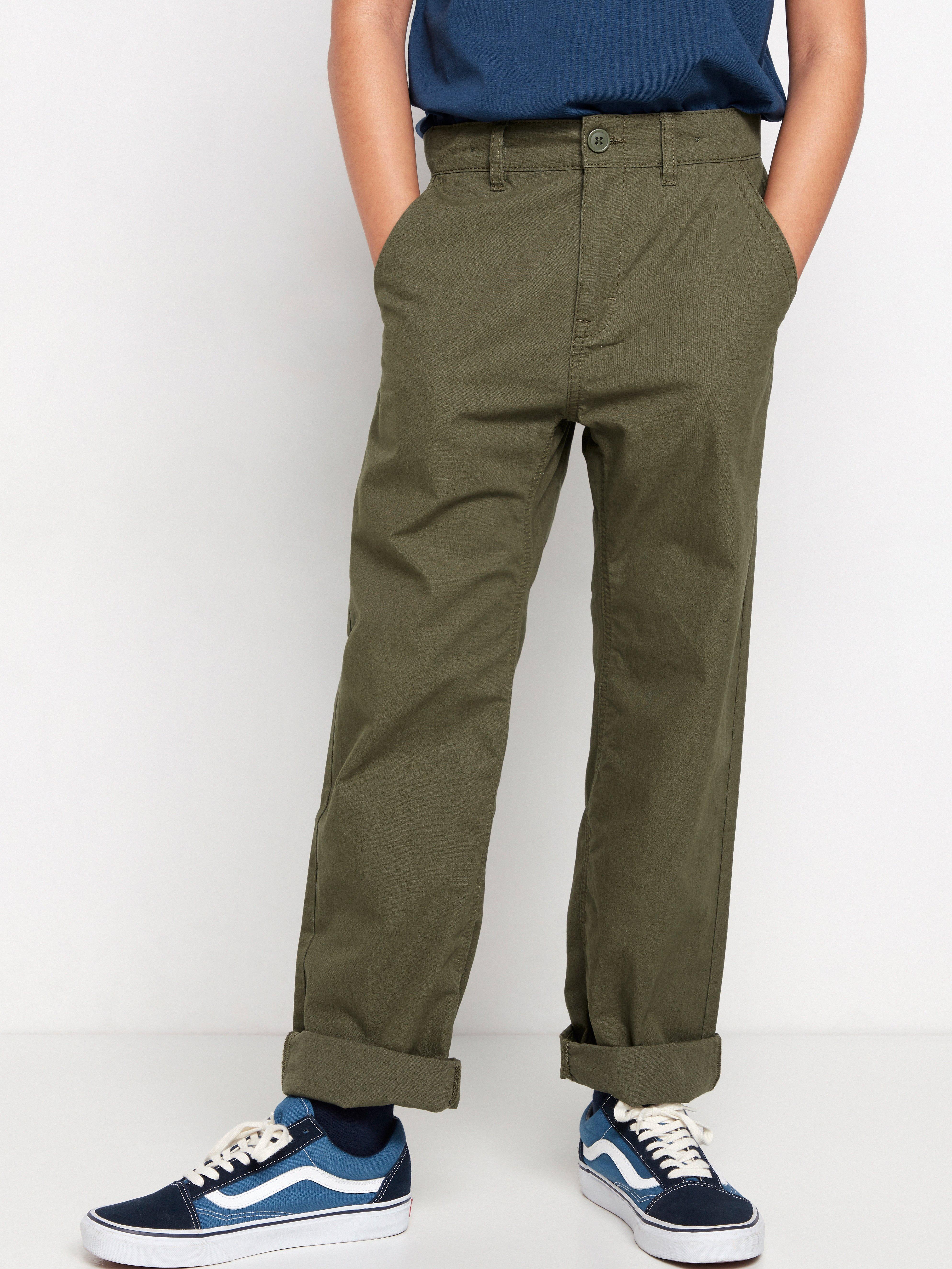 loose fit chino pants