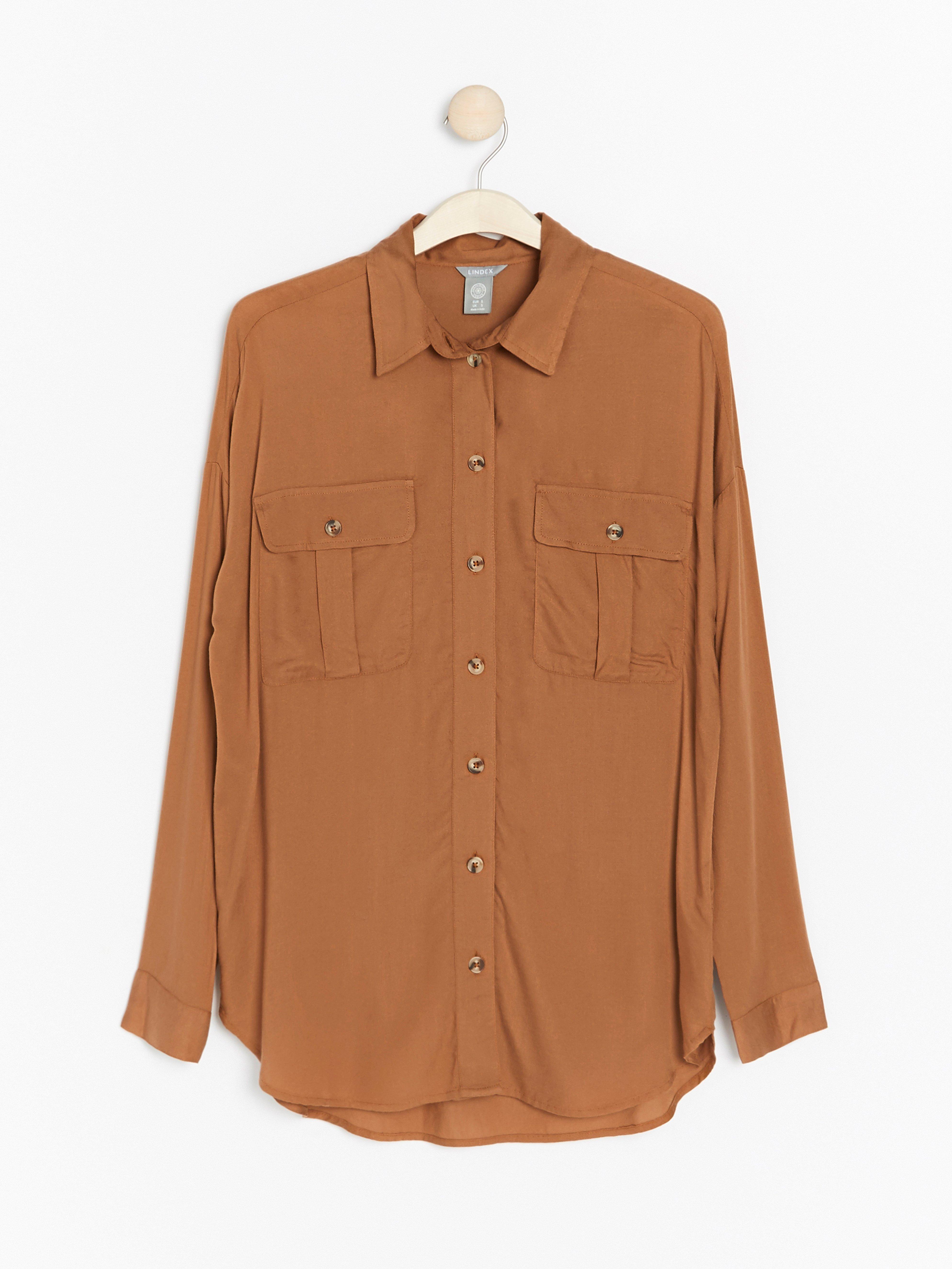 Shirt - Womens Wear - Brown