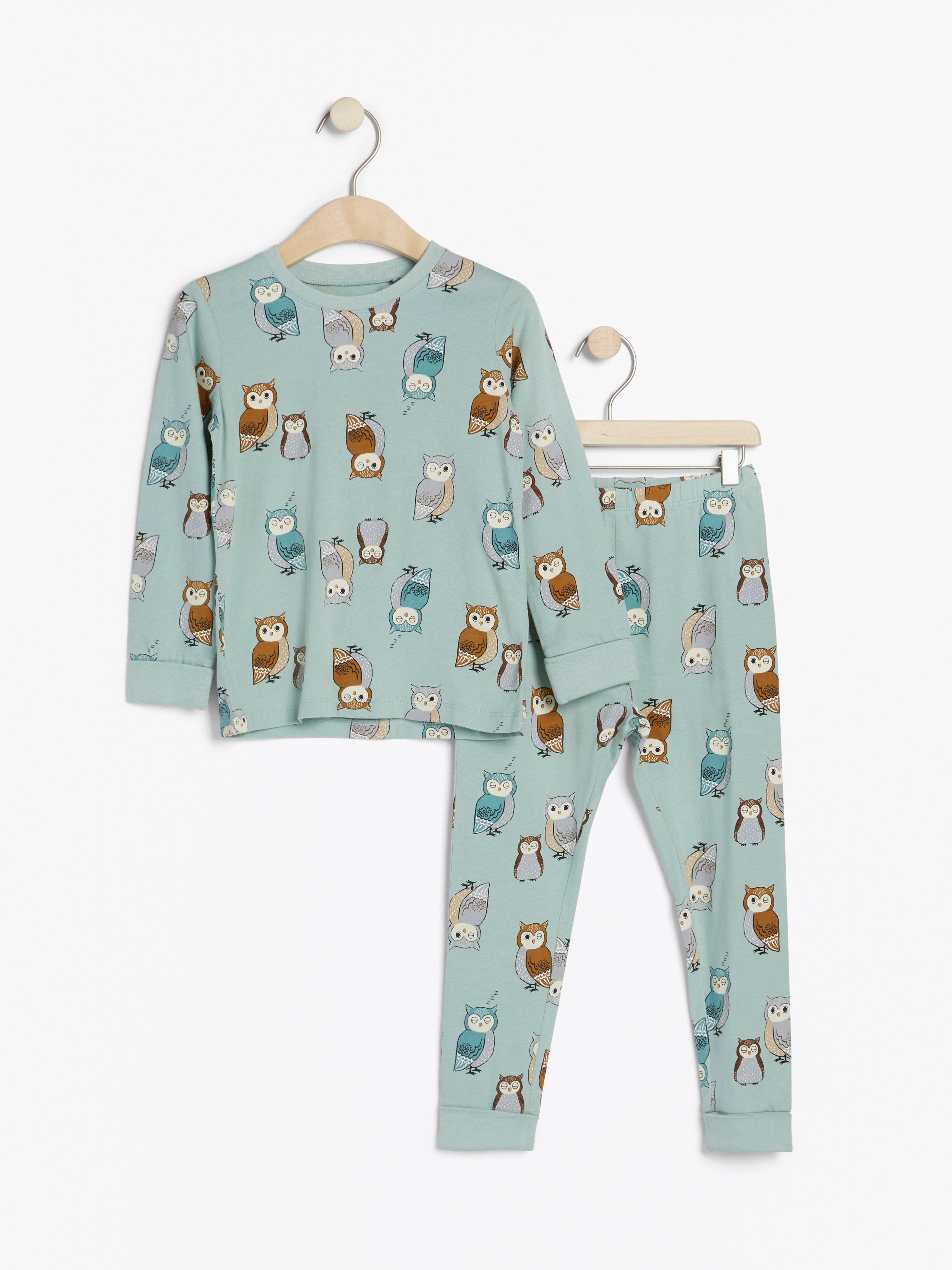 Pyžamo - Děti - Modrozelená