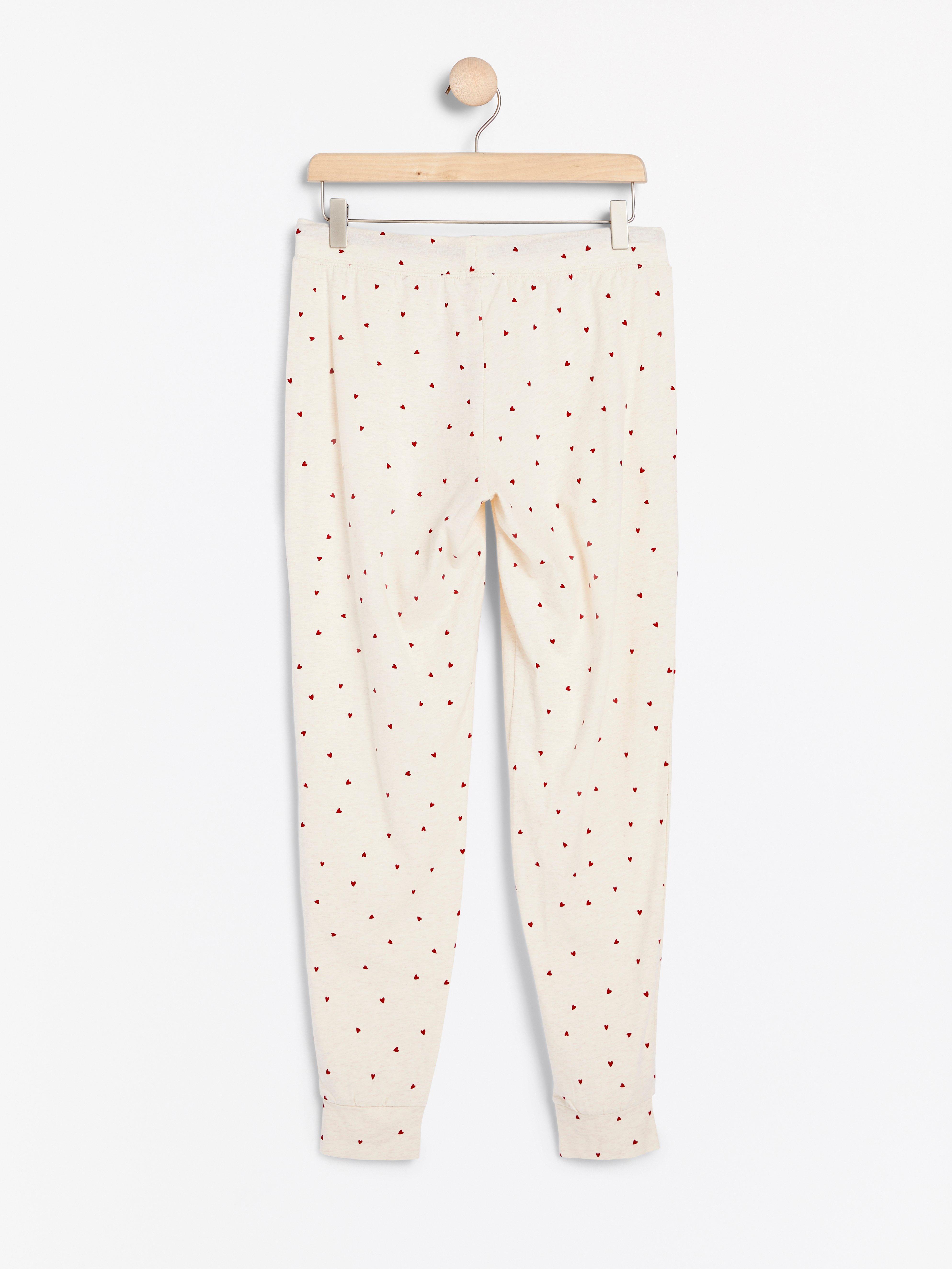 Pyjamasbyxor - Underkläder - Beige
