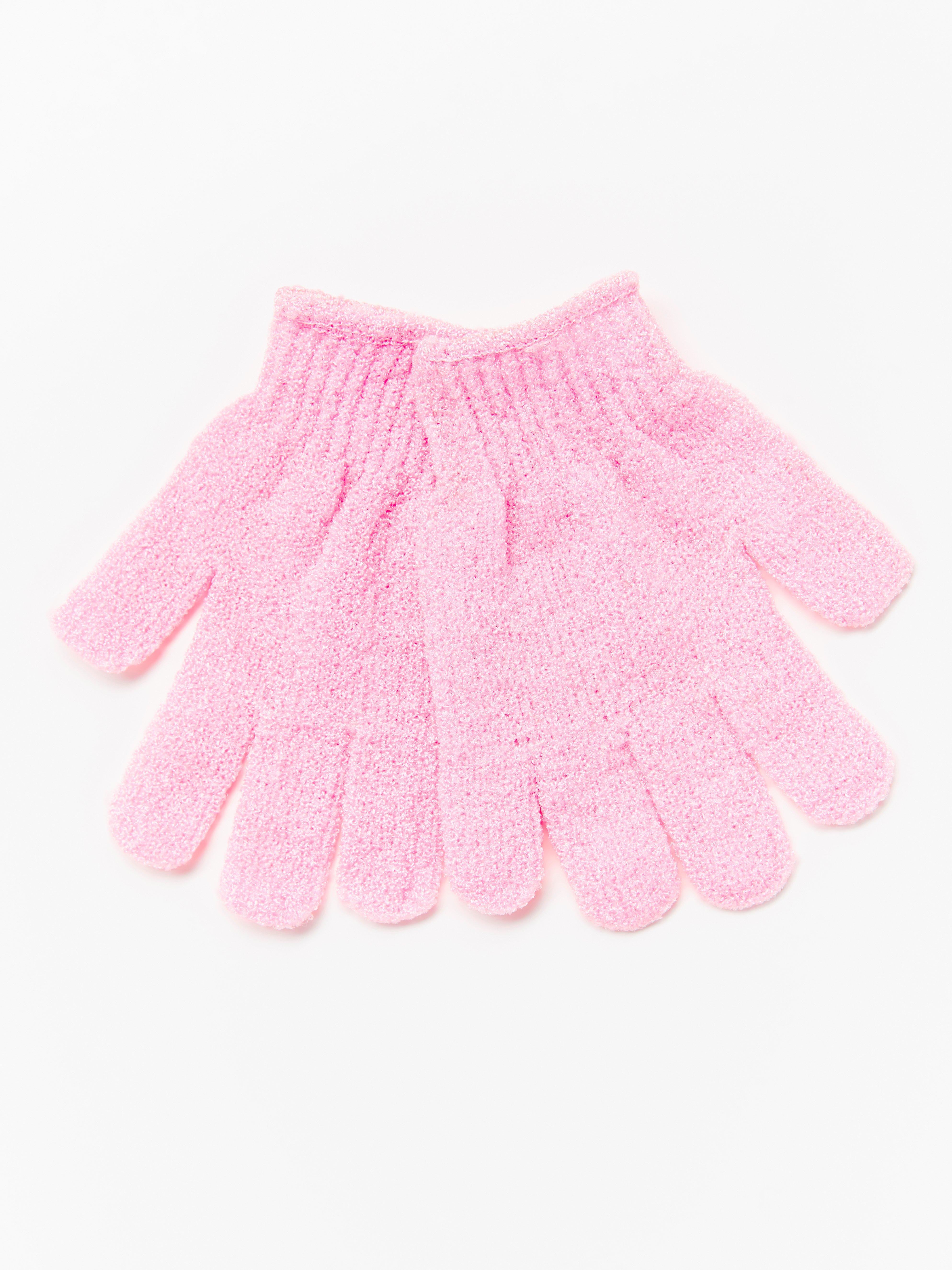 Skrubbhandskar - Kosmetik - Blank