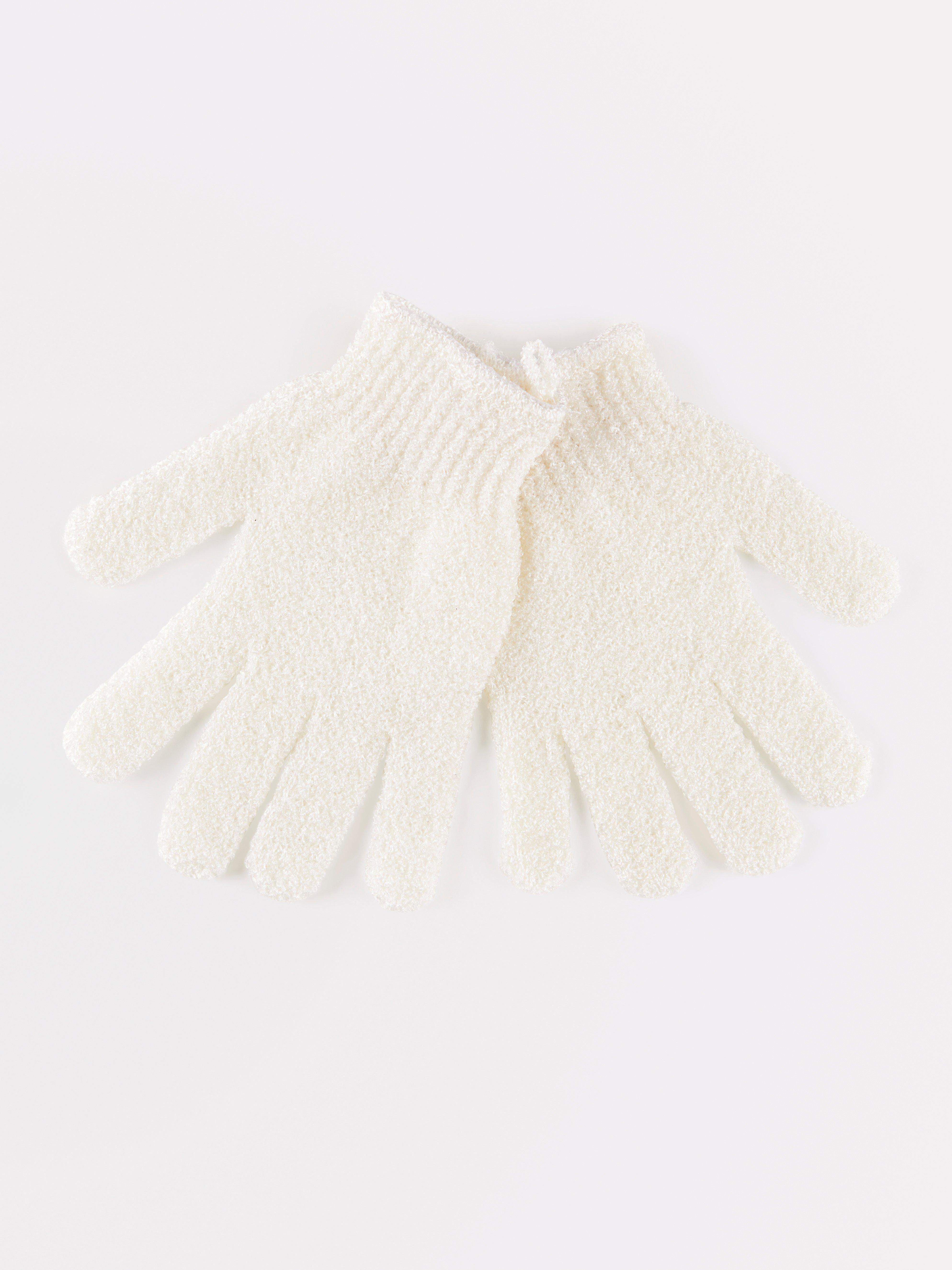 Skrubbehansker - Kosmetikk - Blank