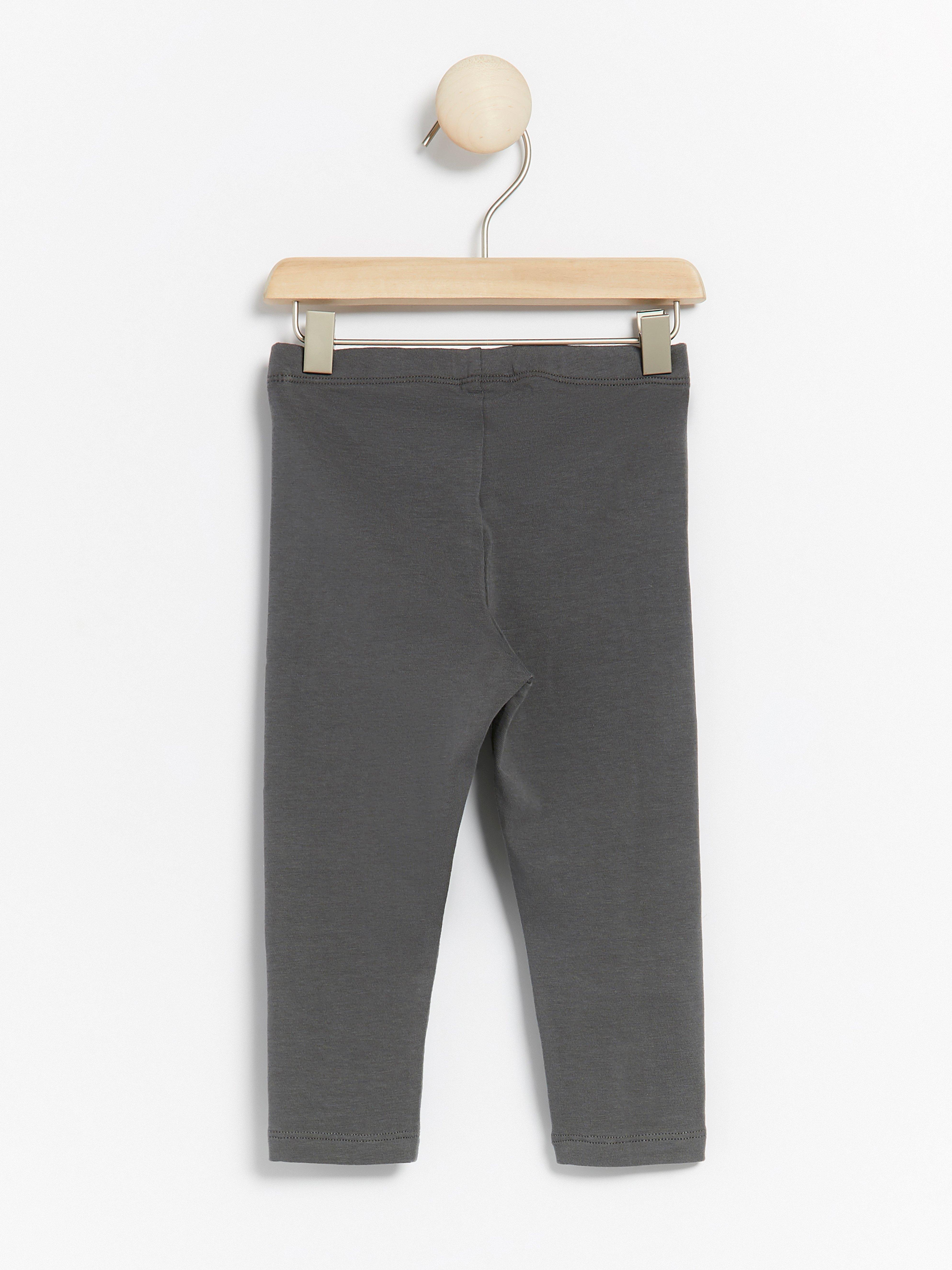 Leggings - Barn - Grå