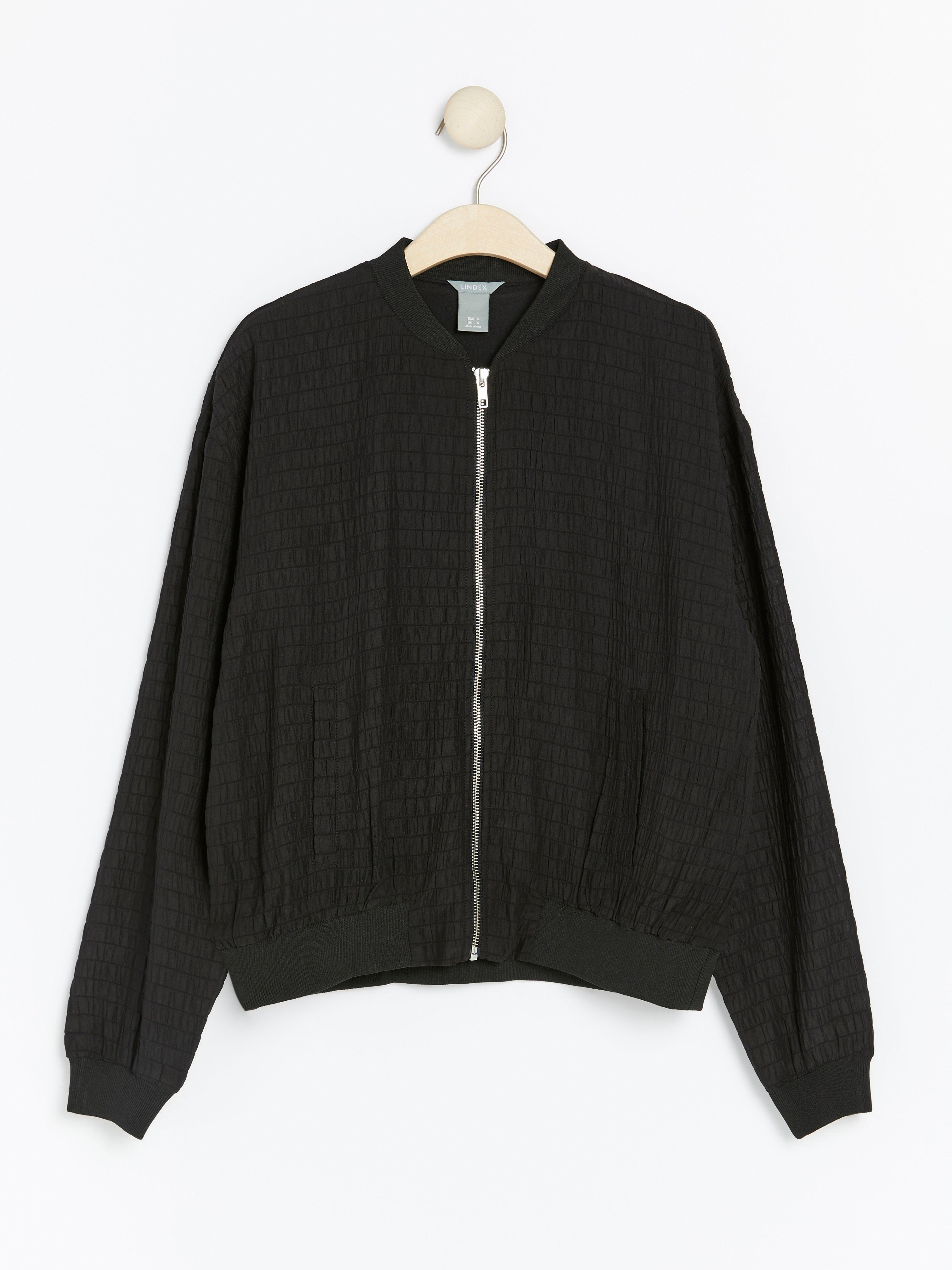 Bomber Jacket - Womens Wear - Black