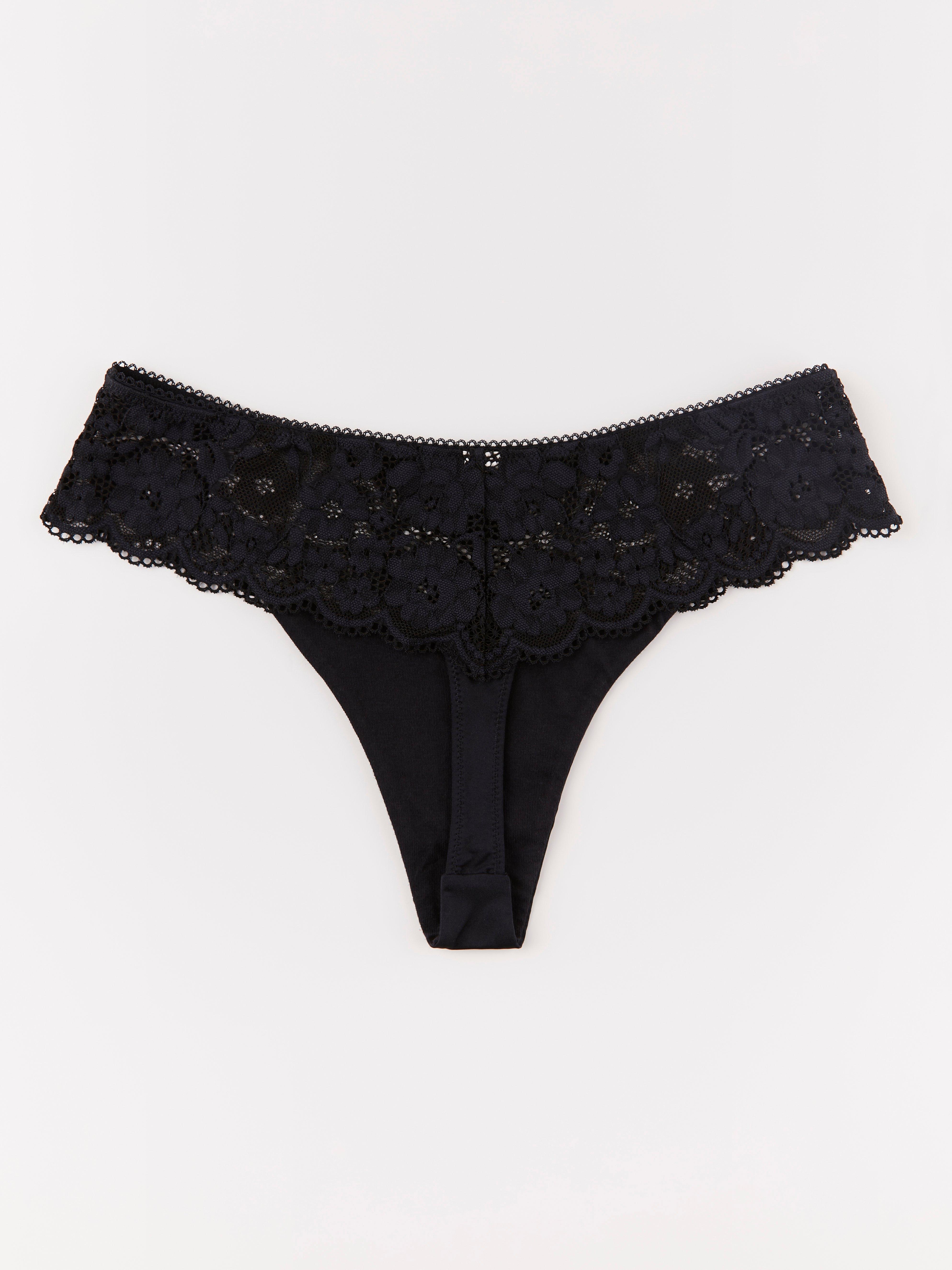 Thong Regular - Lingerie - Black