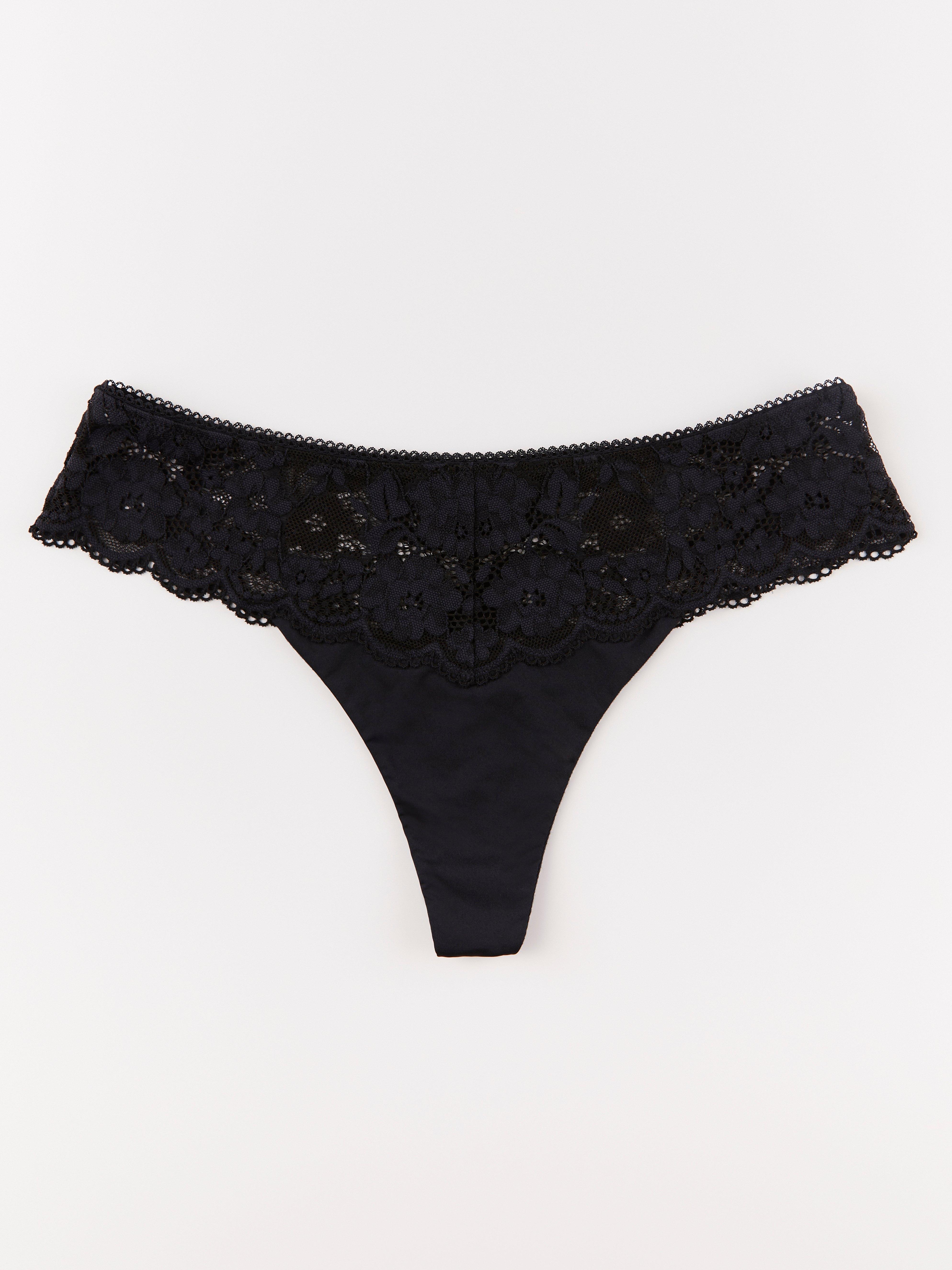 Thong Regular - Lingerie - Black