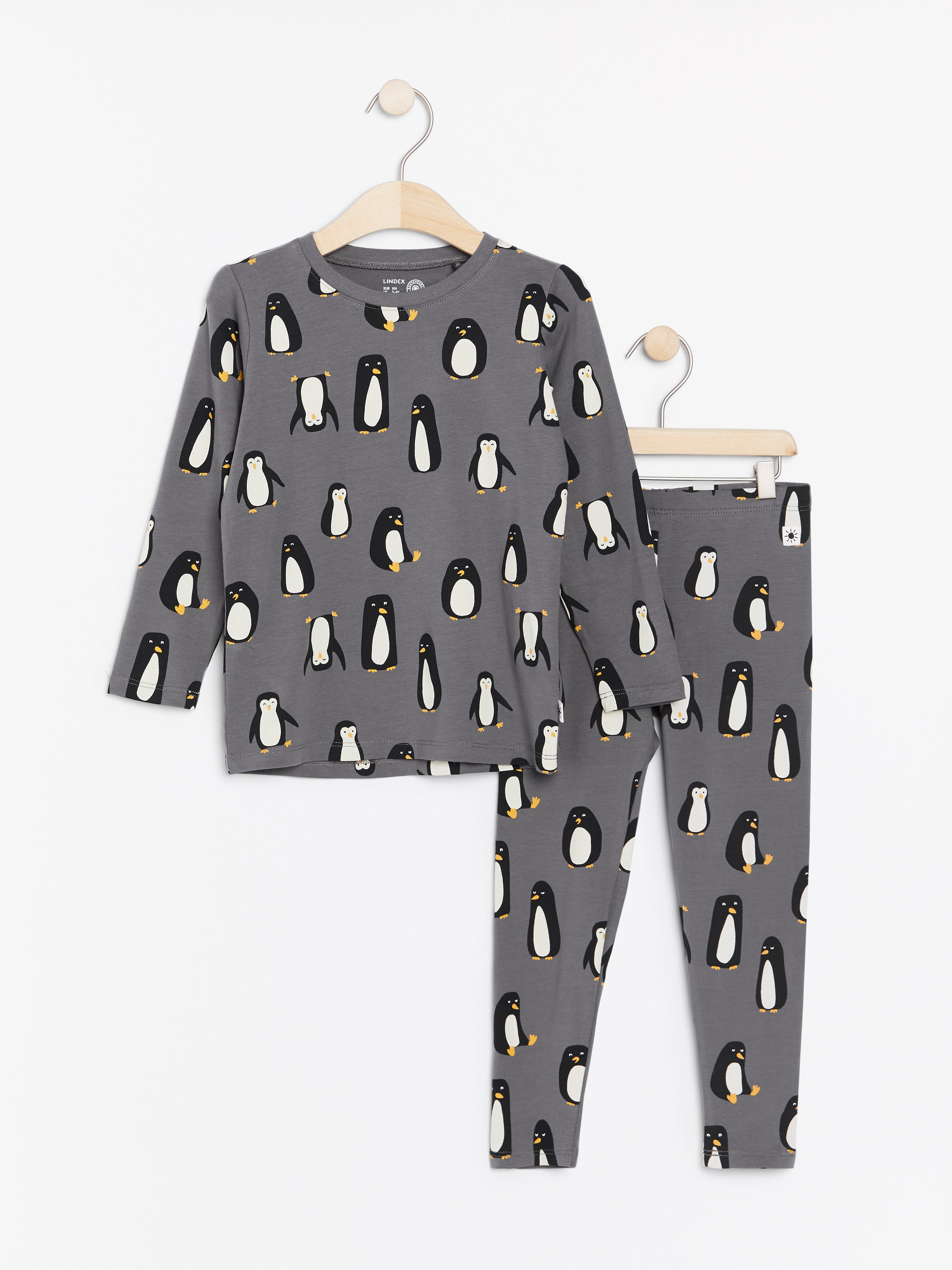 Set Top and leggings with penguins