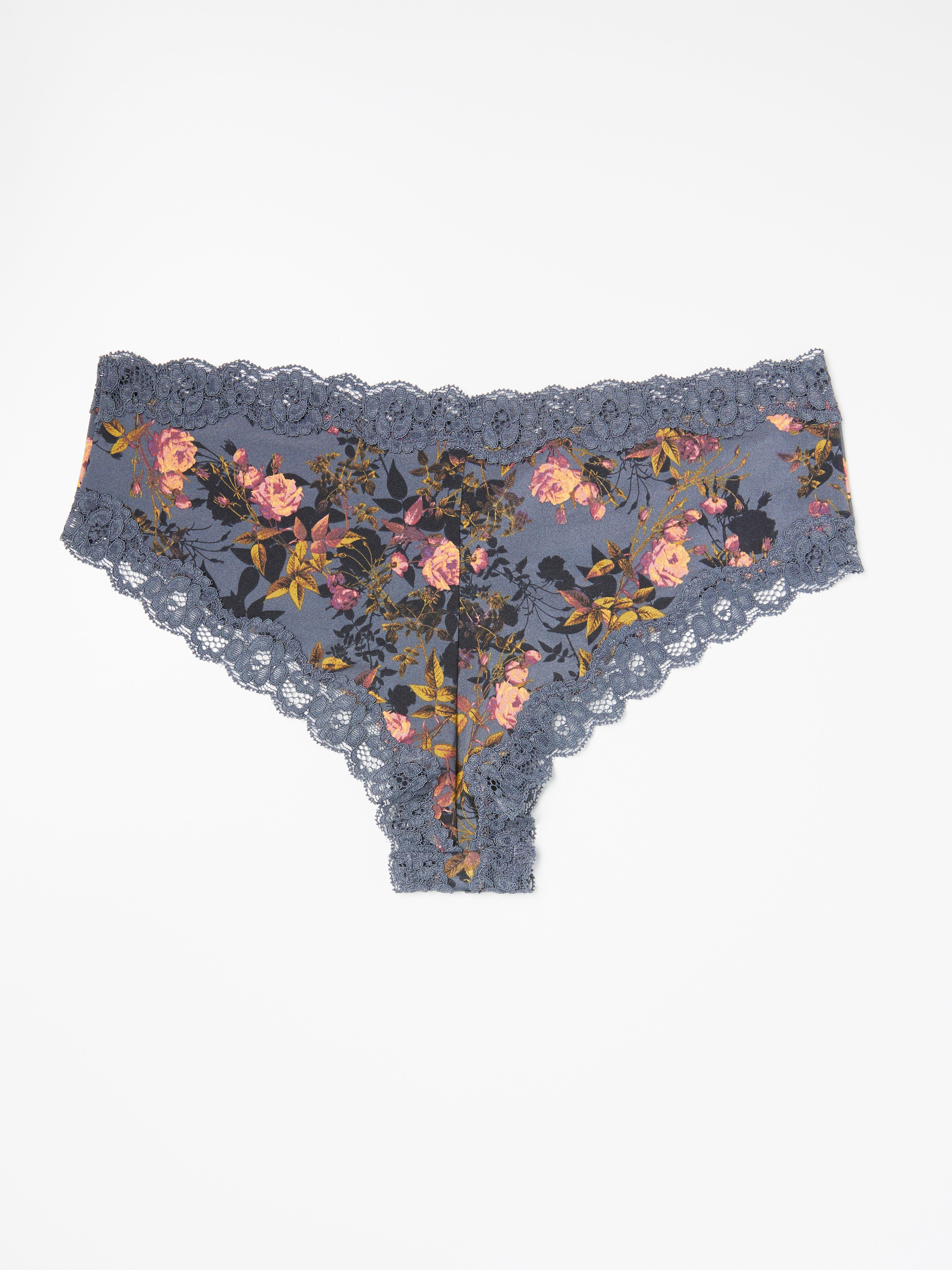 Brazilian Low - Lingerie - Blue