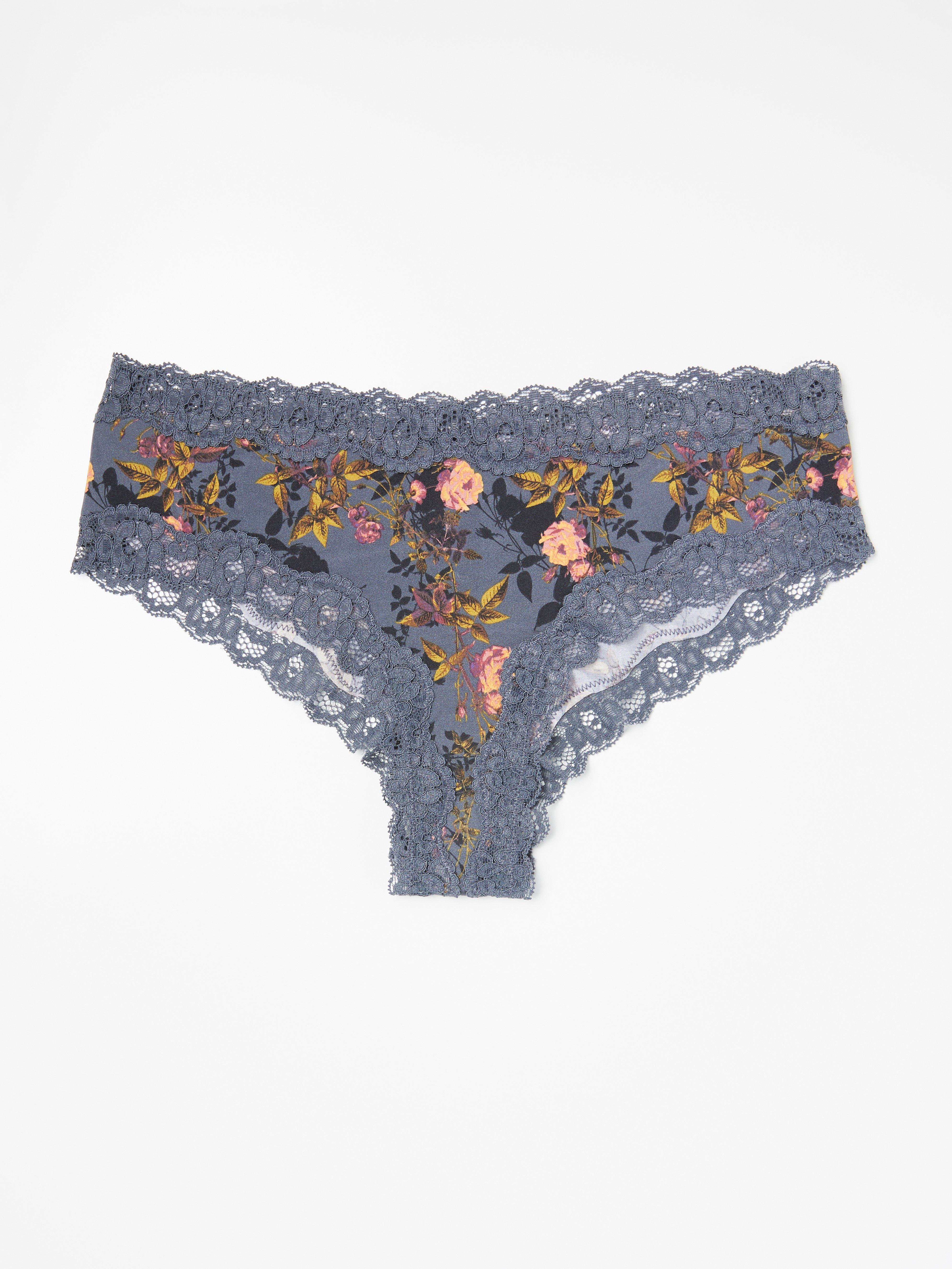 Brazilian Low - Lingerie - Blue