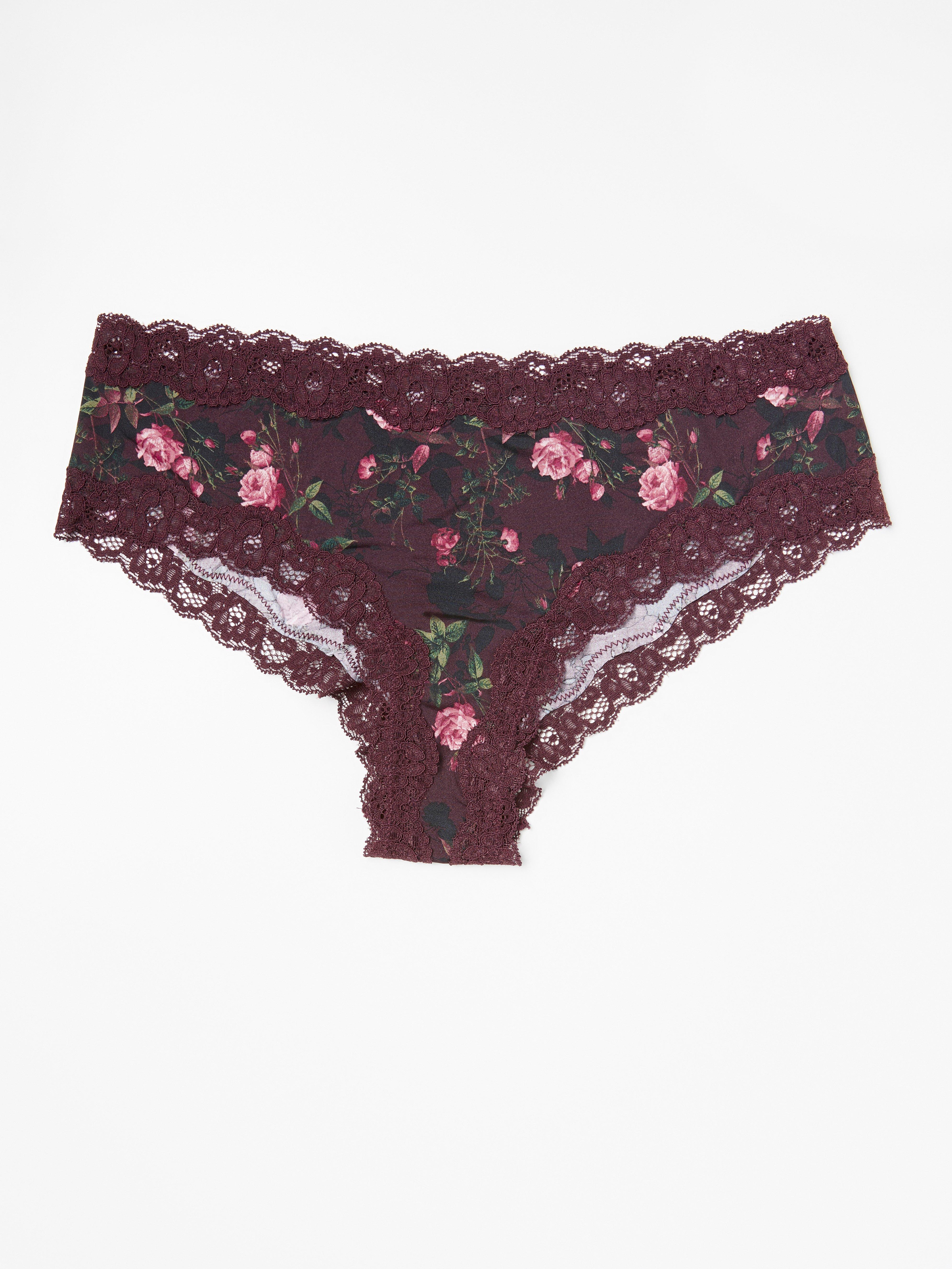 Brazilian Low - Lingerie - Red