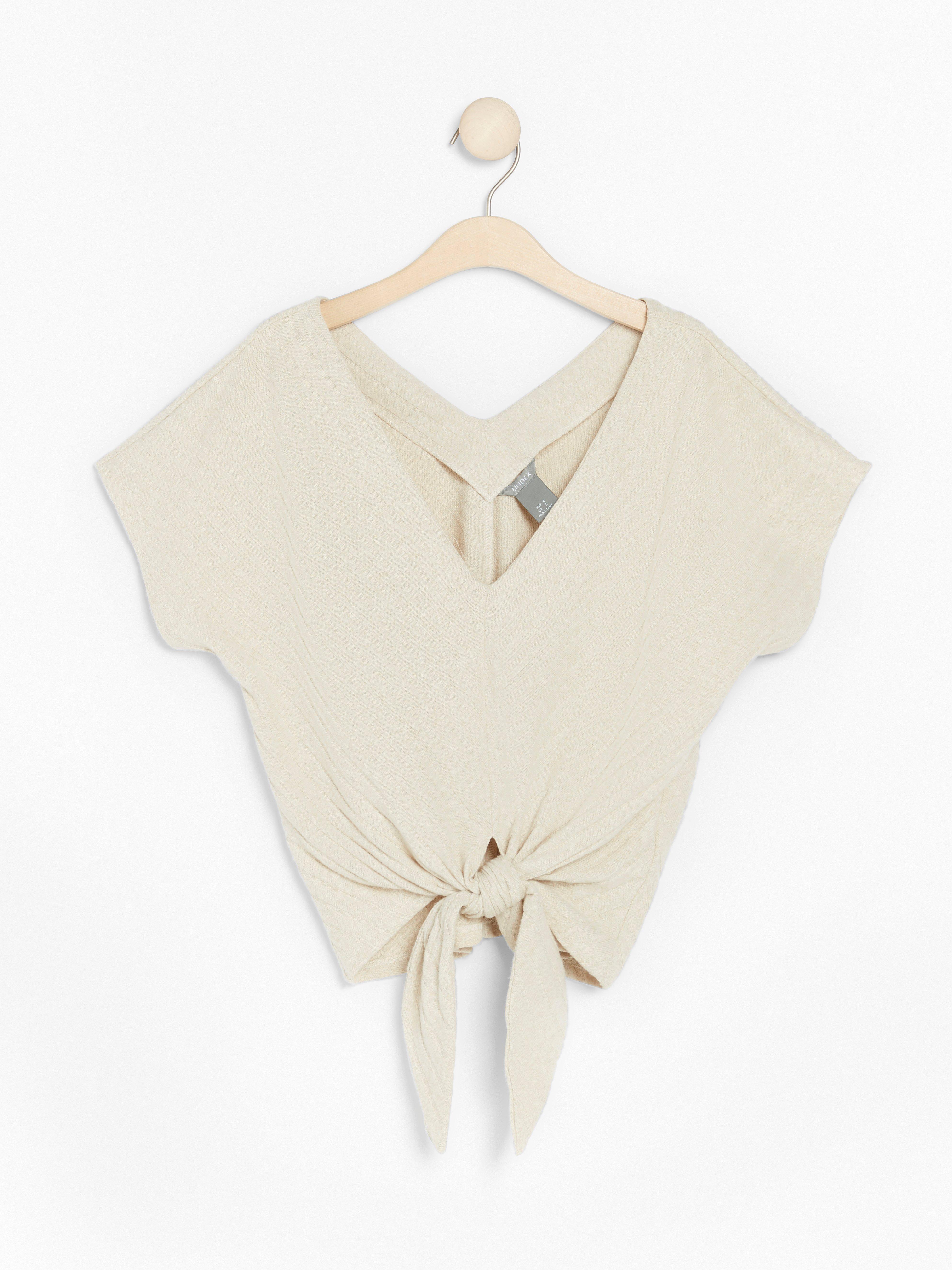Top - Womens Wear - Beige