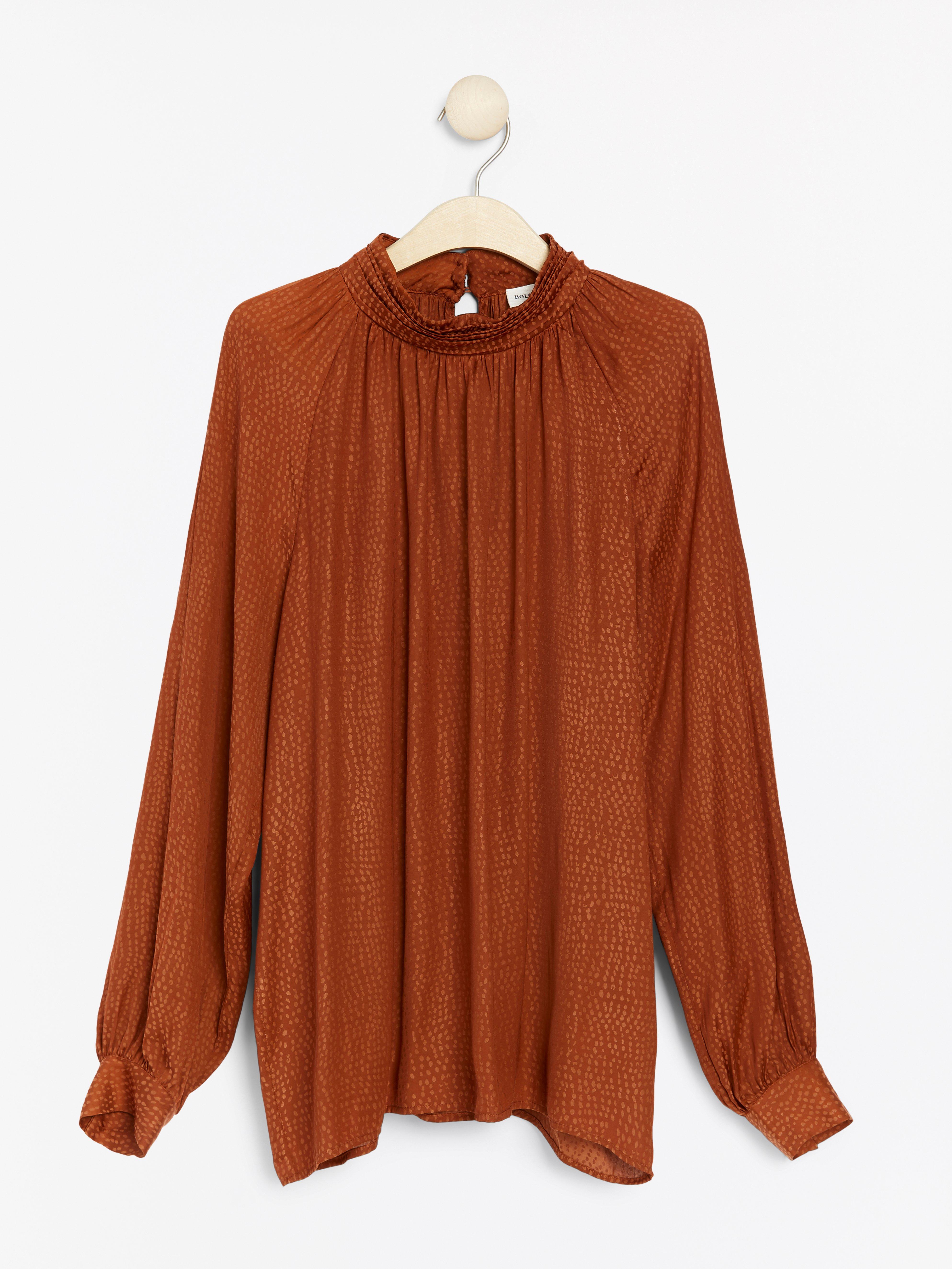 Bluse - Dame - Oransje